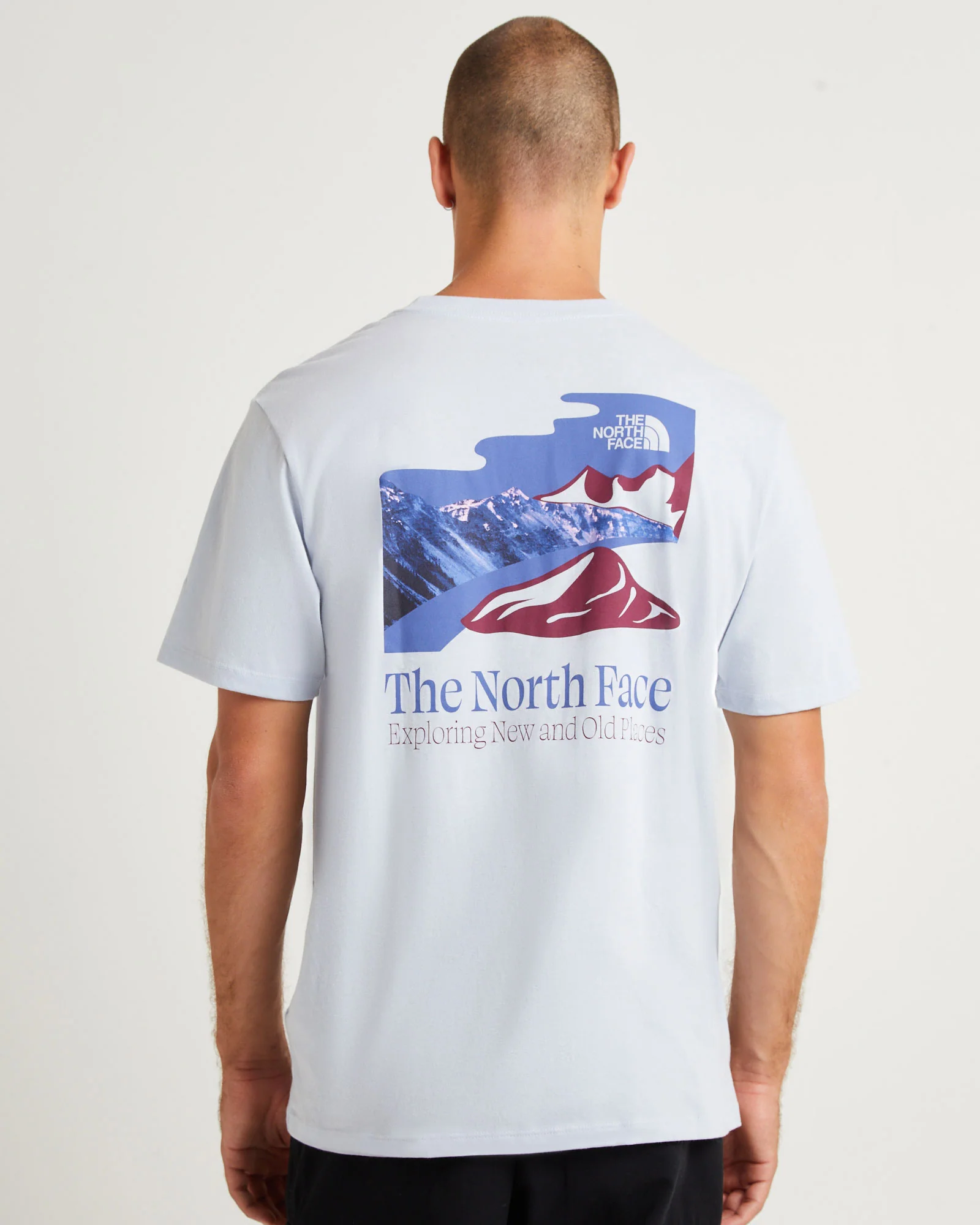 Places We Love Short Sleeve T-Shirt Dusty Periwinkle Grey - Image 5
