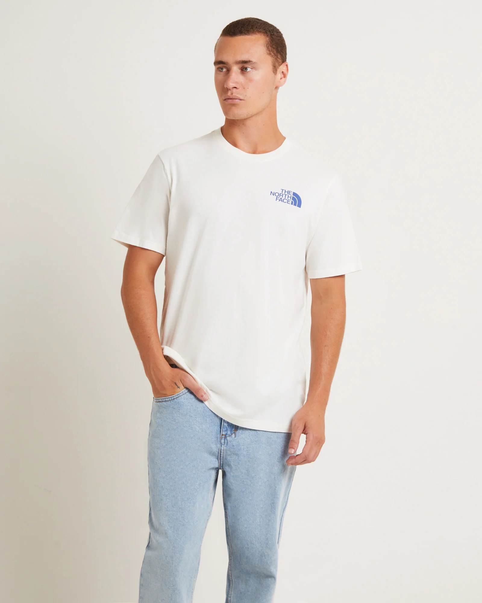Places We Love Short Sleeve T-Shirt in Blue - Image 2