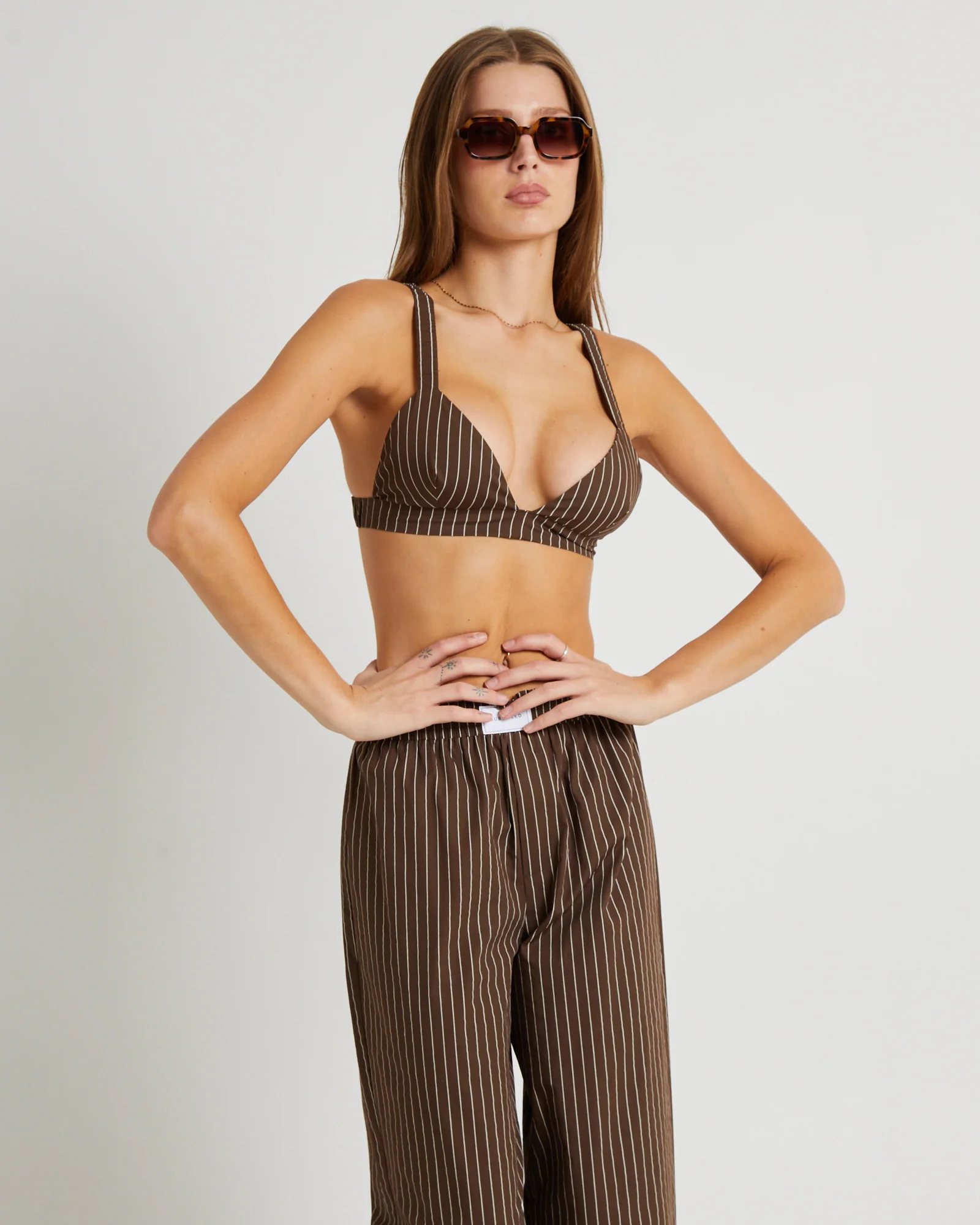 Poppy Stripe Bralette - Image 5