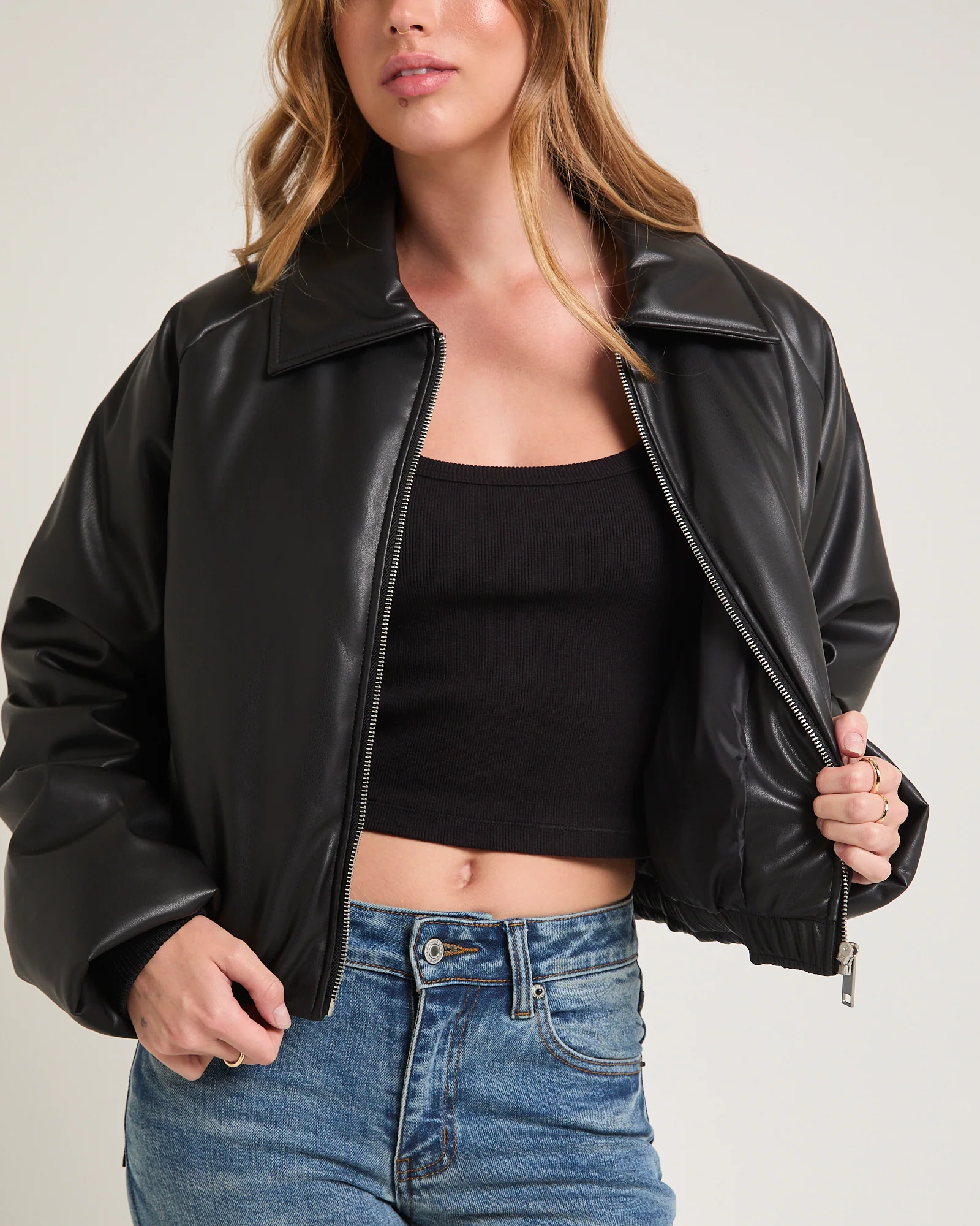 PU Bubble Jacket - Image 7