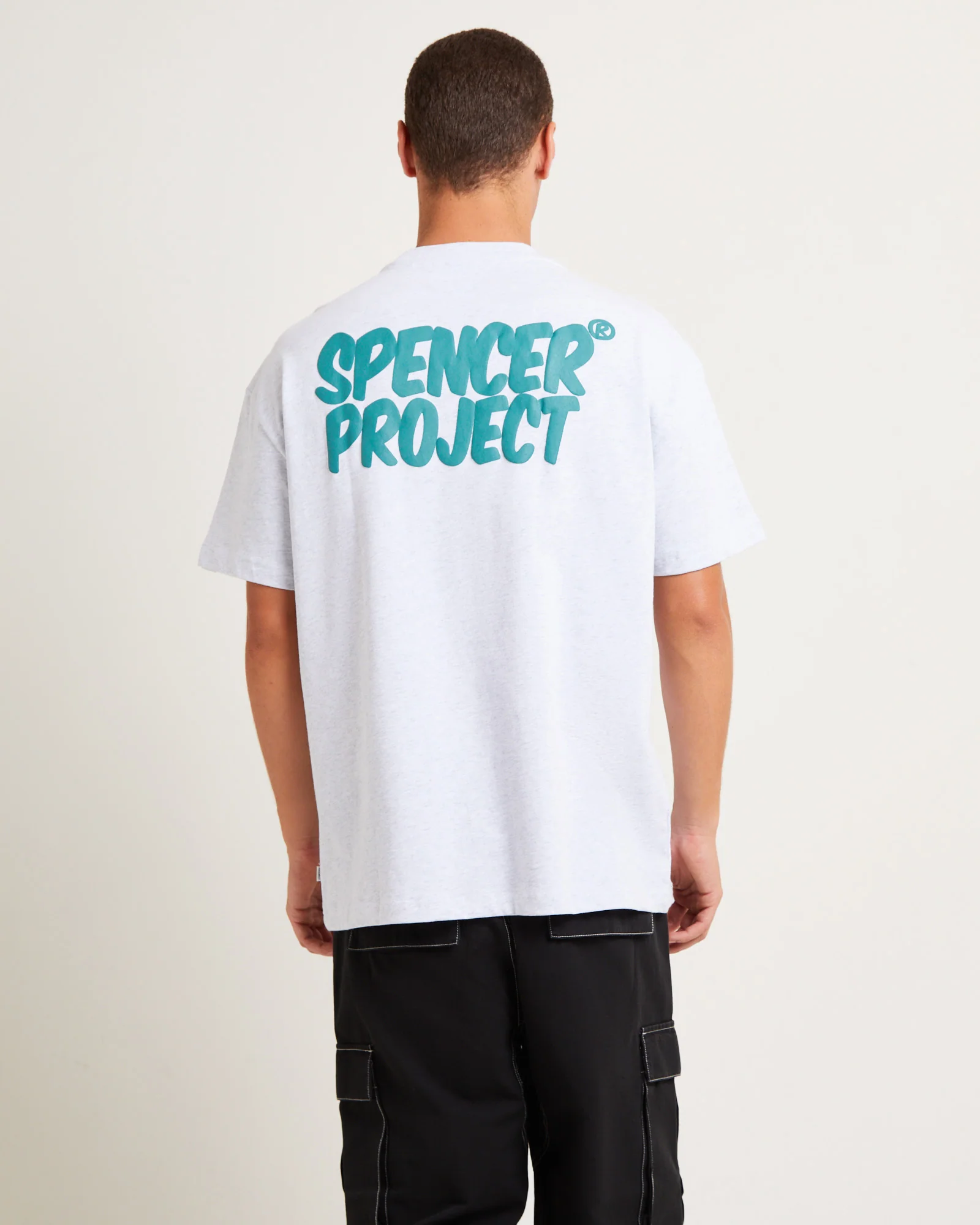 Puffy Short Sleeve T-Shirt in Frost Marle - Image 2