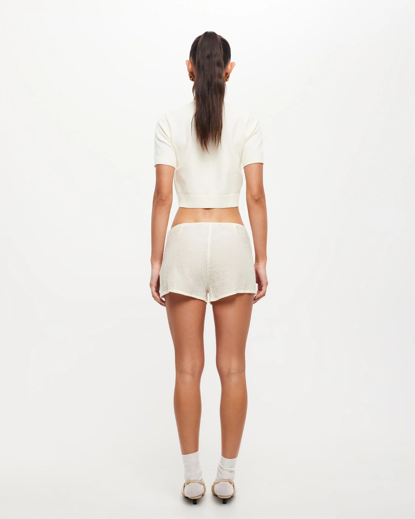 Pure Top in Ivory - Image 2