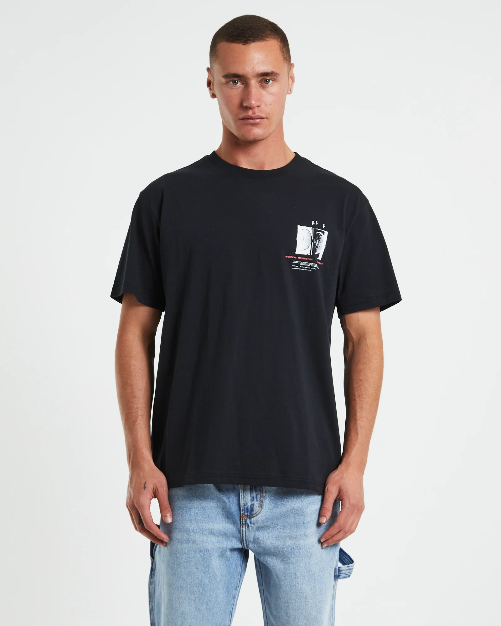 Quandary Short Sleeve T-Shirt in Black