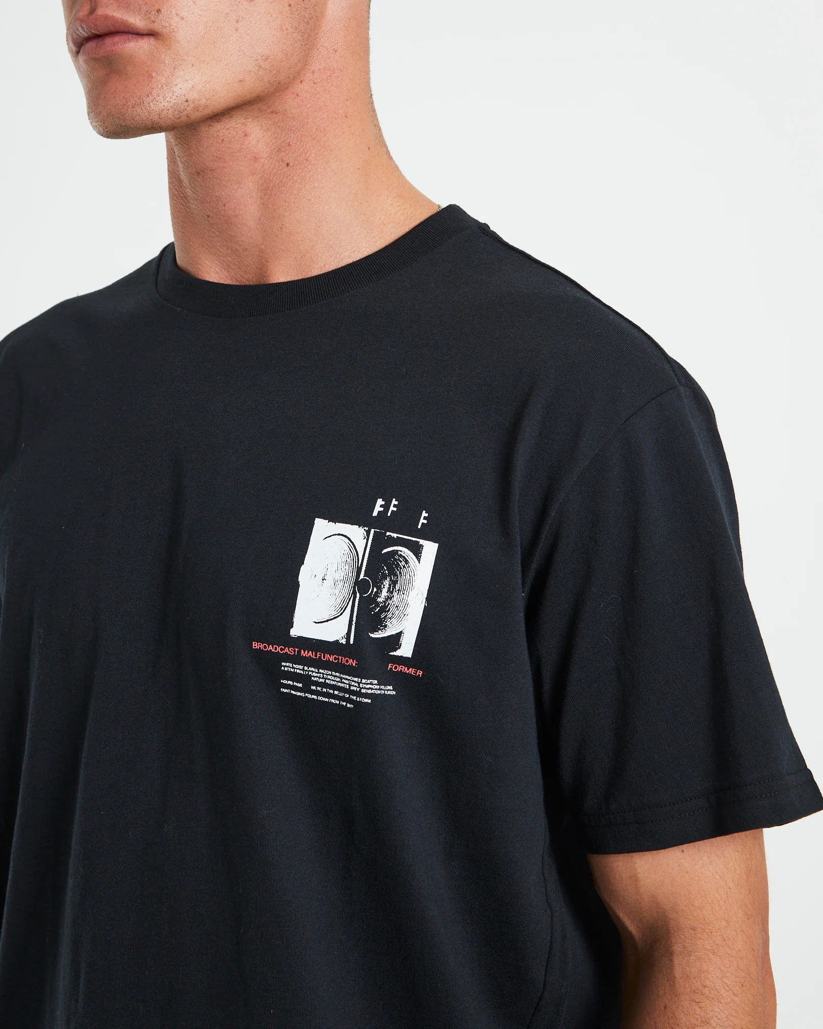 Quandary Short Sleeve T-Shirt in Black - Image 6