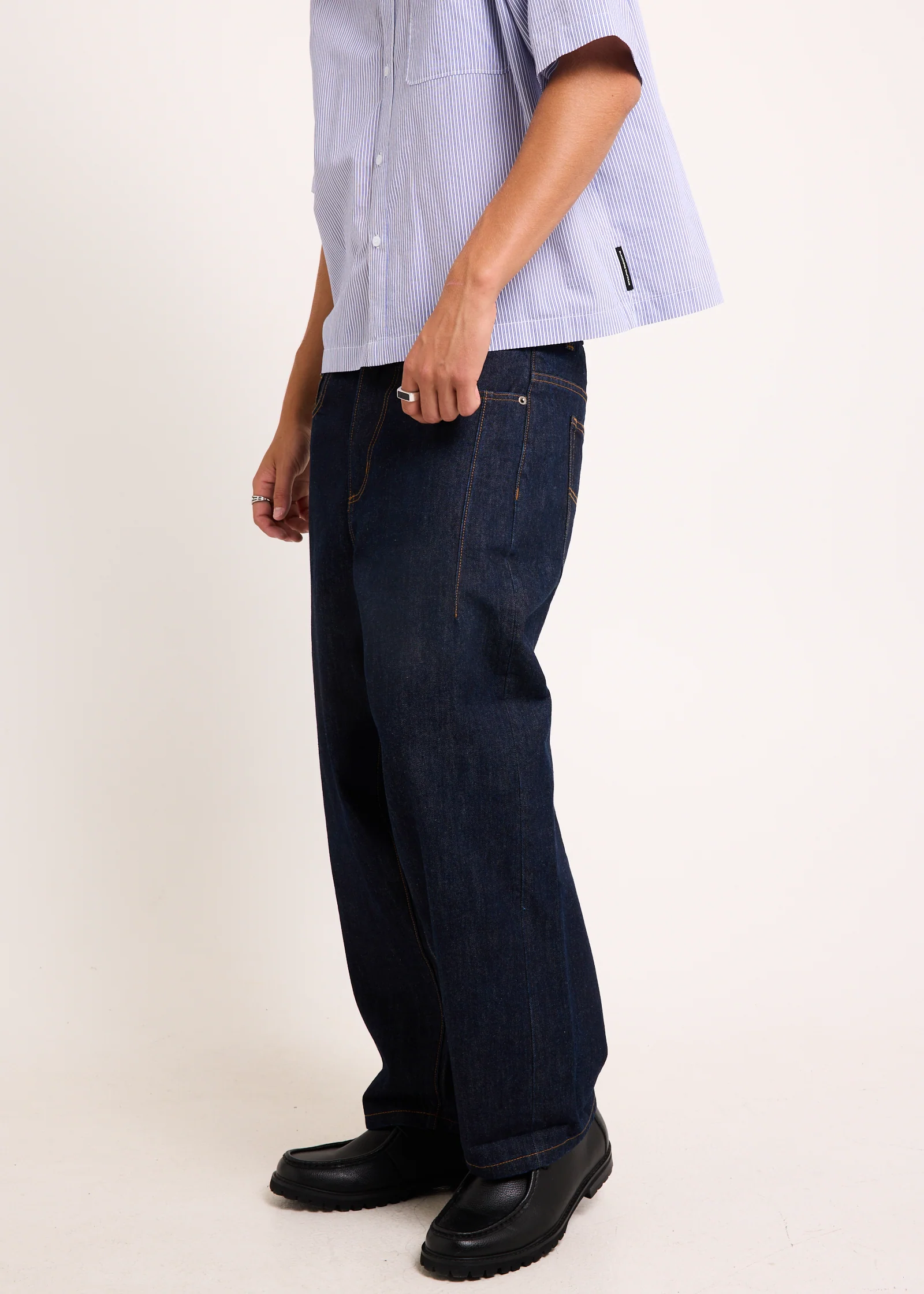 Raw Selvedge Denim Jeans - Image 4