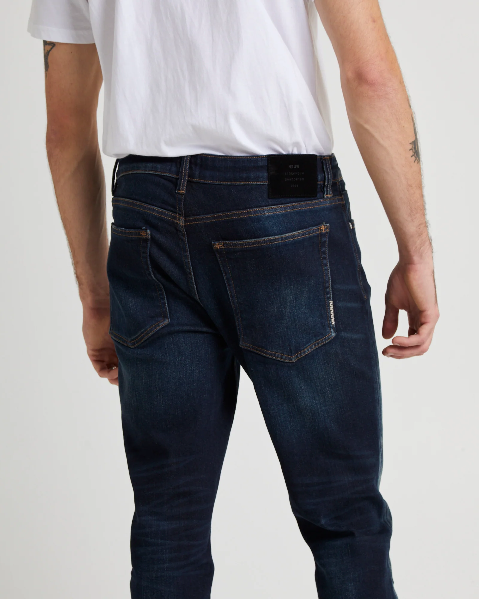Ray Tapered Lost Denim Jeans - Image 6