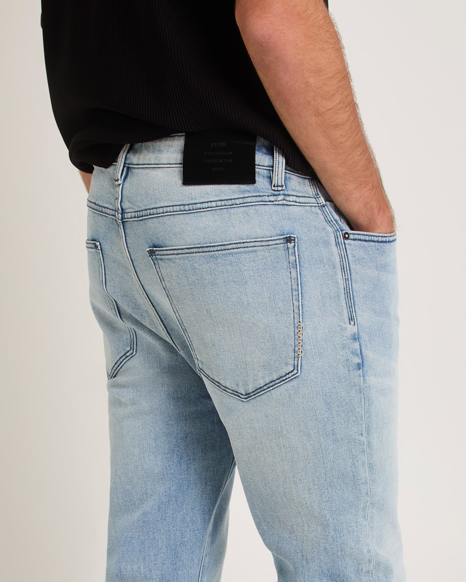 Ray Tapered Slim Denim Jeans - Image 6