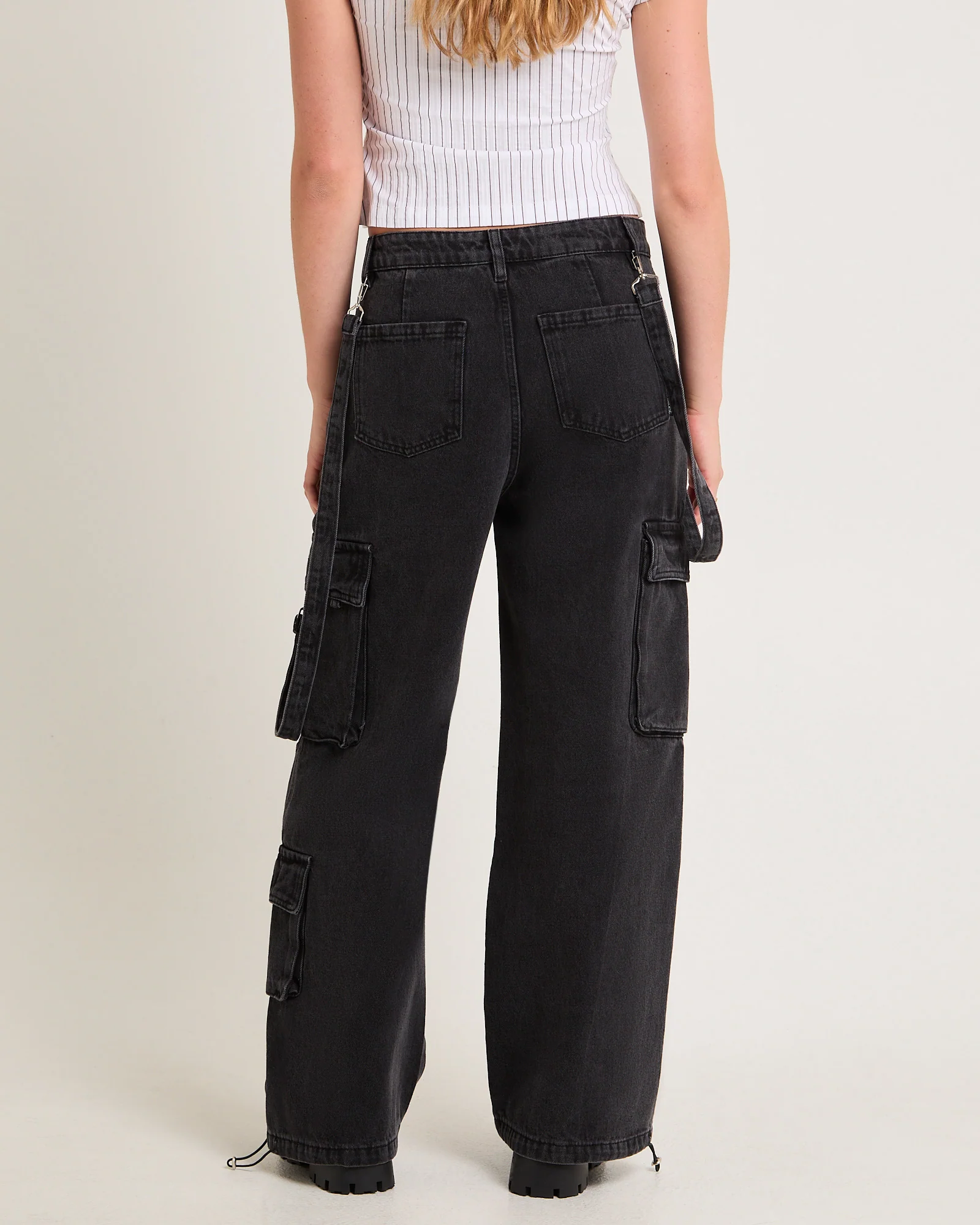 Remedy Denim Cargo Pants - Image 3