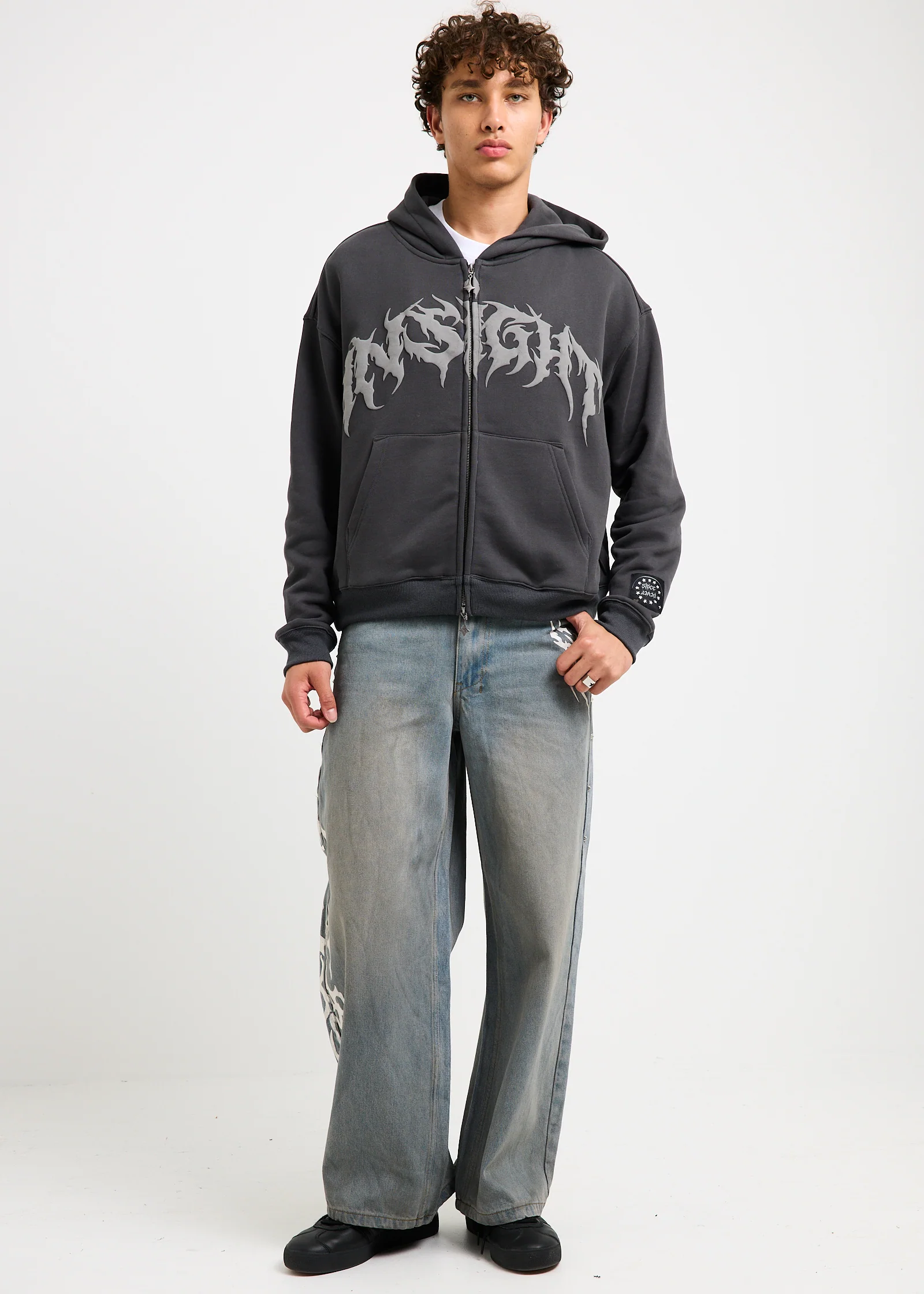 Reno Tribal Denim Jeans - Image 3