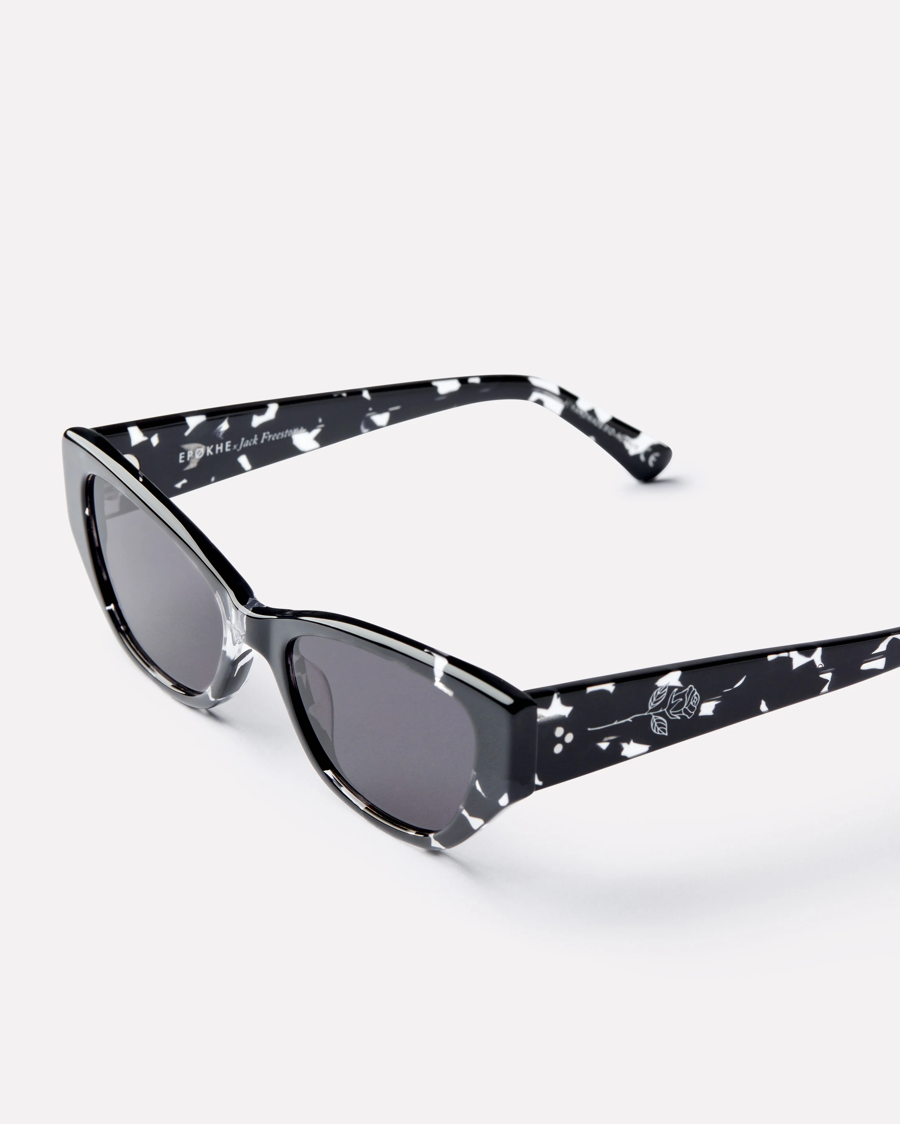 Reprise x Jack Freestone Sunglasses in Black Tortoise/Black - Image 3
