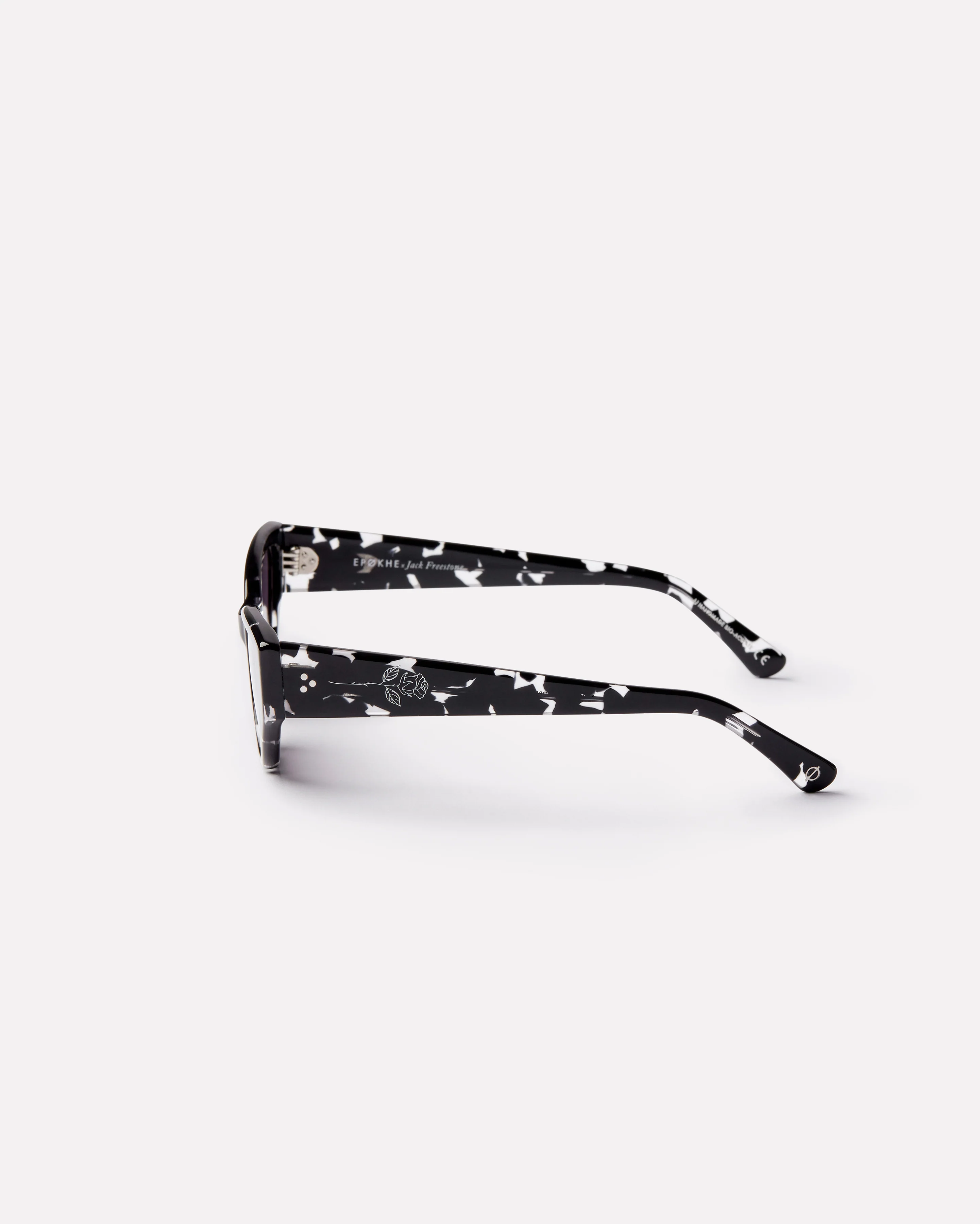 Reprise x Jack Freestone Sunglasses in Black Tortoise/Black - Image 5