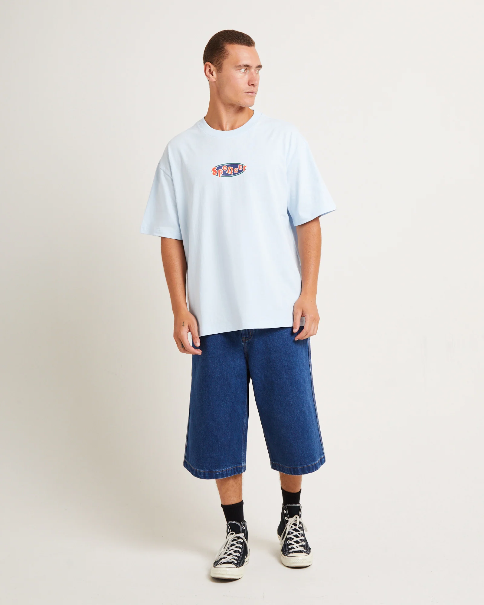 Retrieve Short Sleeve T-Shirt in Sky Blue - Image 3