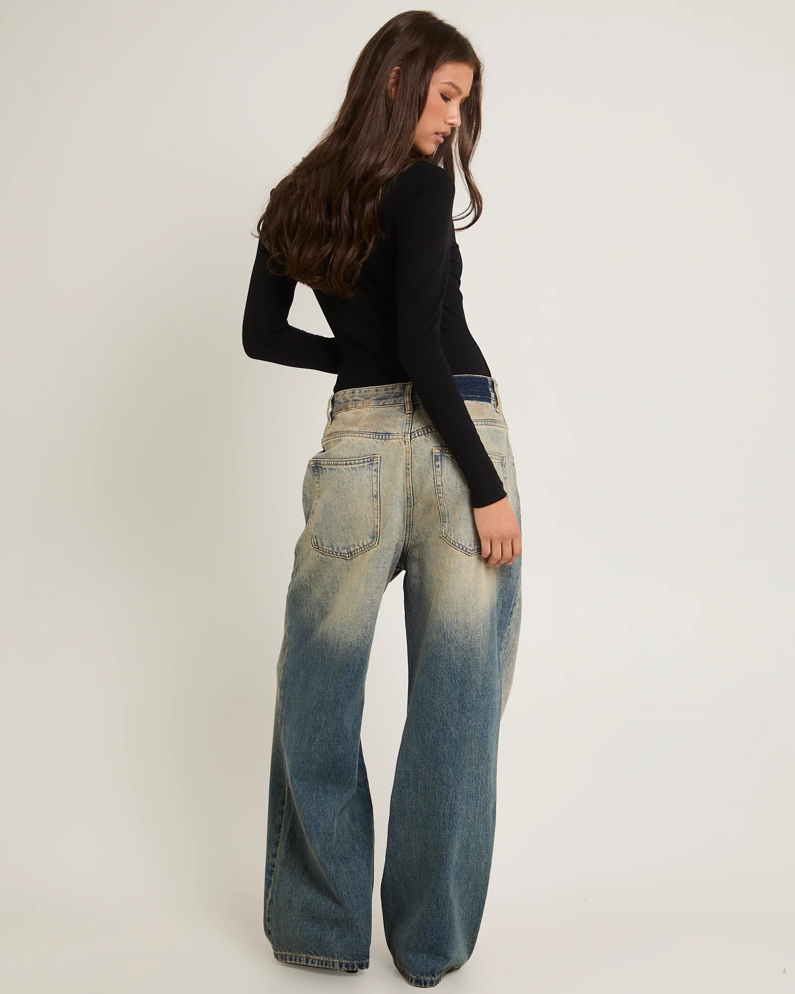 Rez Maxi Baggy Denim Jeans - Image 4