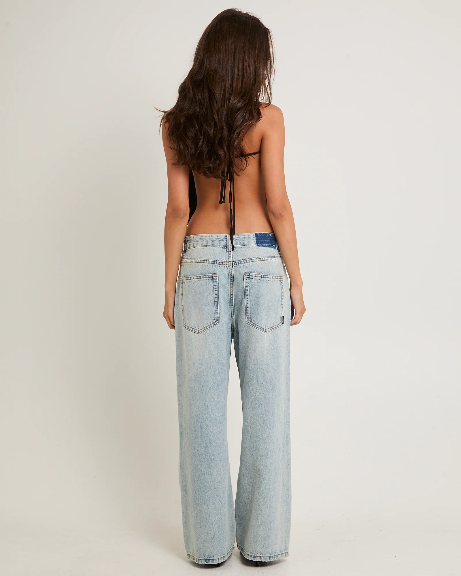 Rez Maxi Baggy Denim Jeans Petite - Image 2
