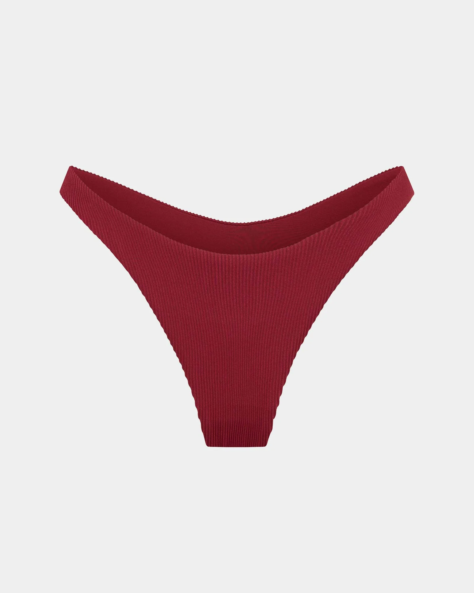 Rib Cheeky Bikini Bottoms - Image 2
