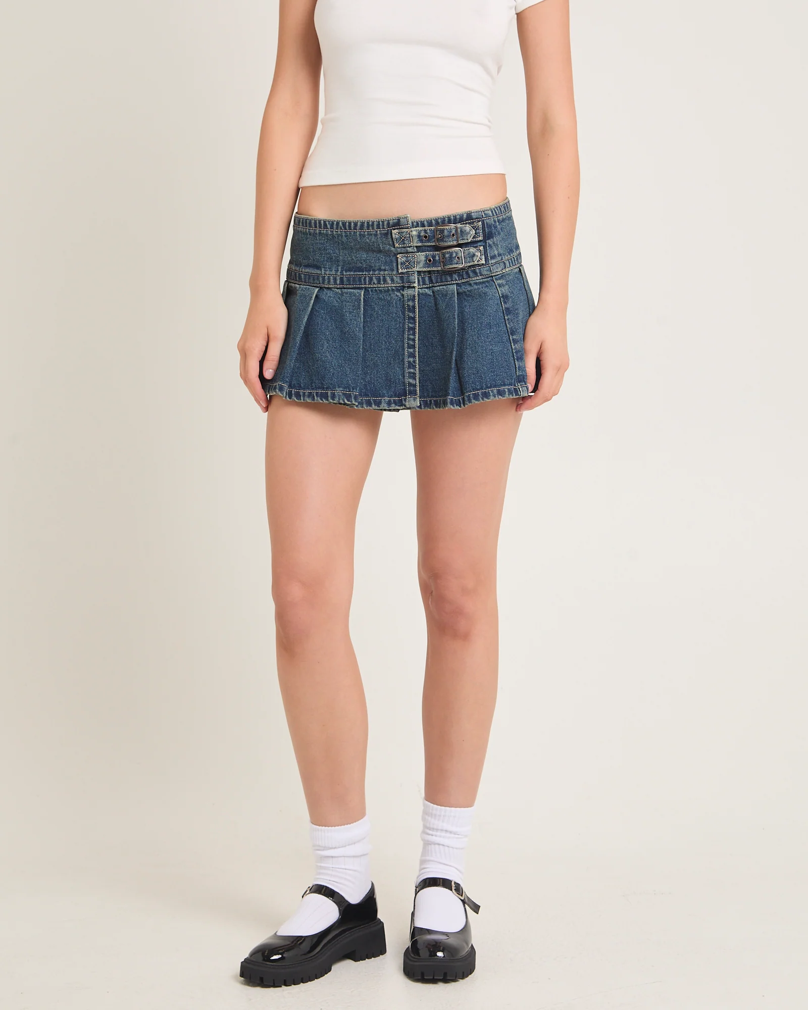 Rip Curl 99 Low Pleated Skirt Zola