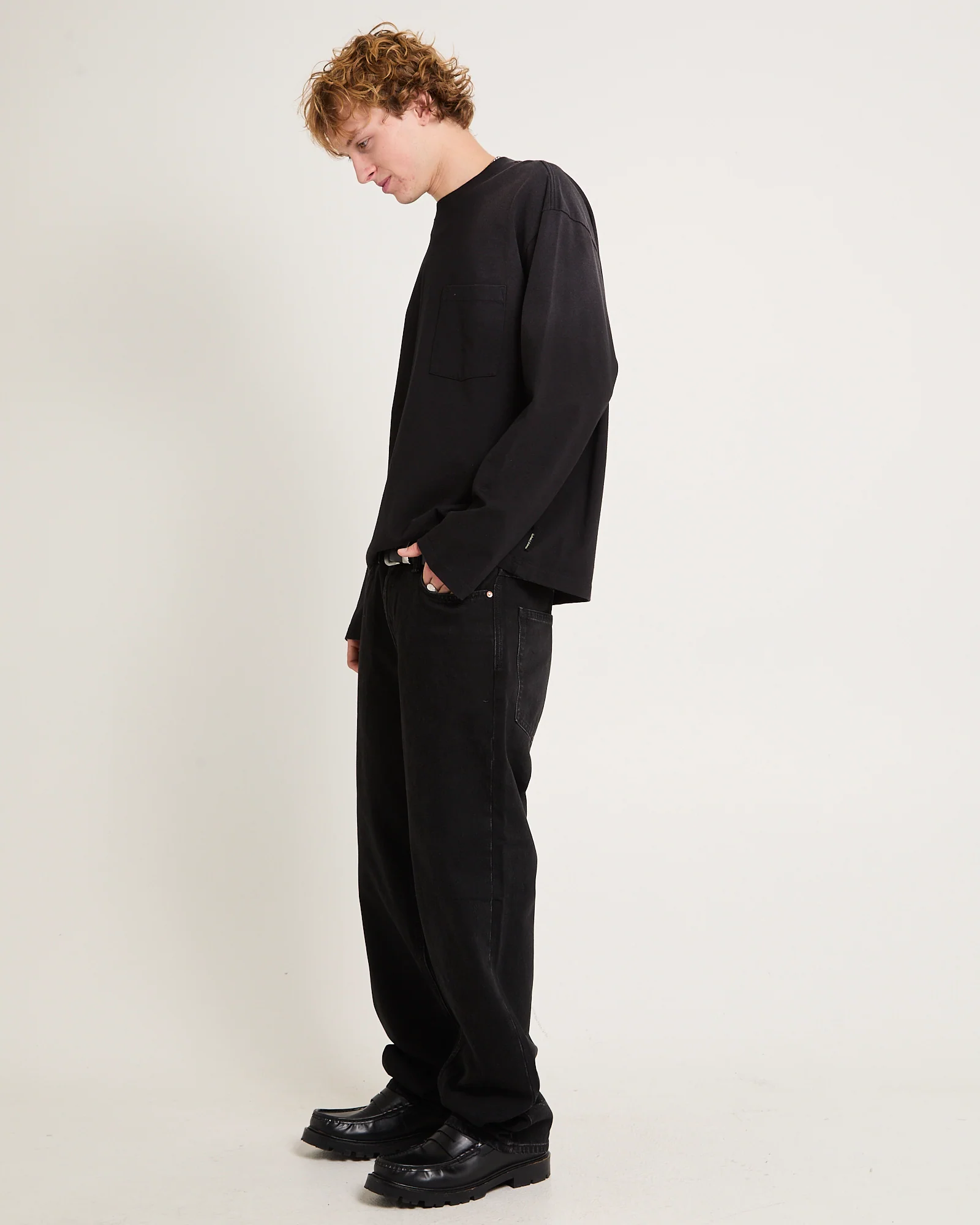 River Baggy Denim Jeans Oxford - Image 4