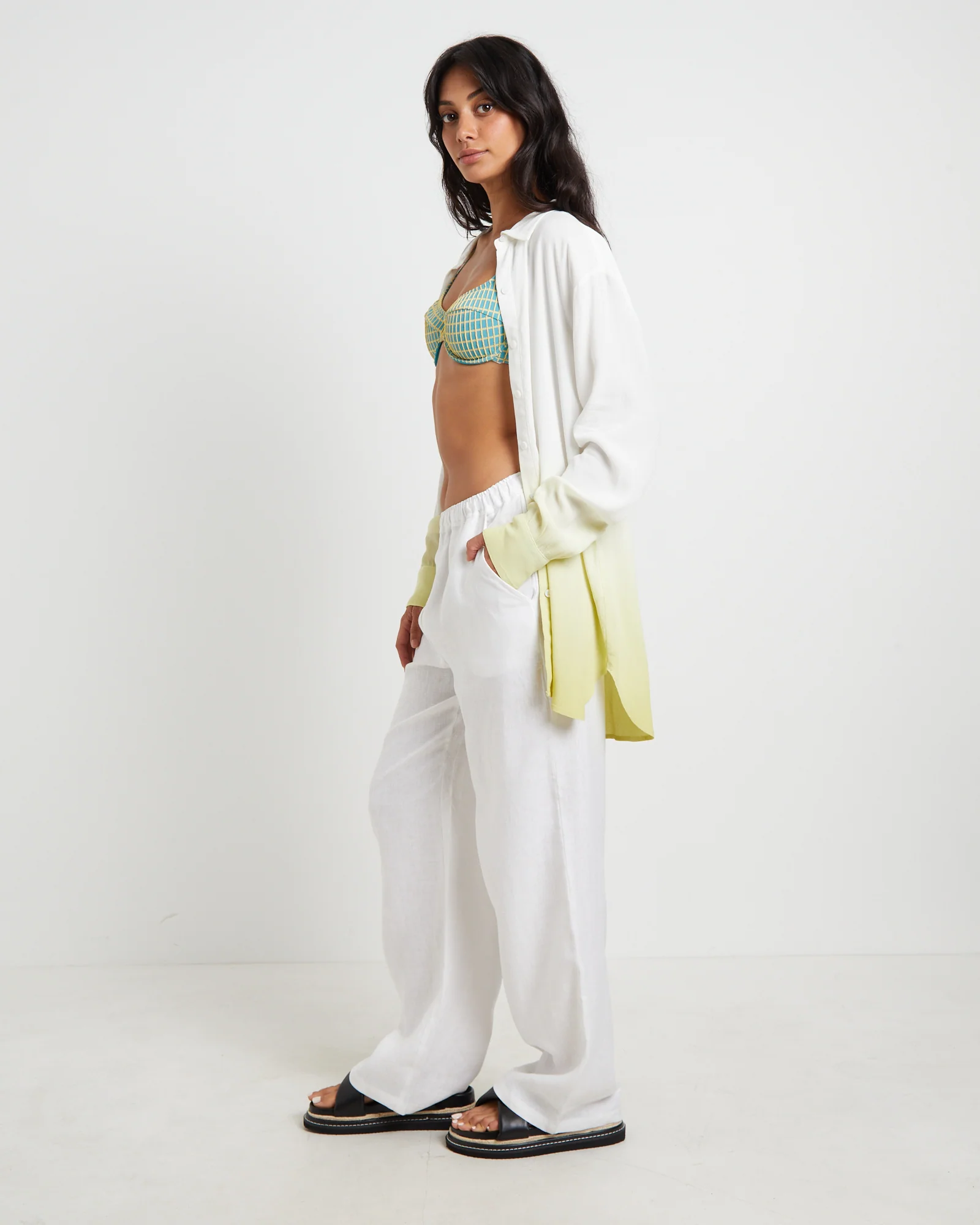 Rochelle Dip Dye Long Sleeve Shirt - Image 4