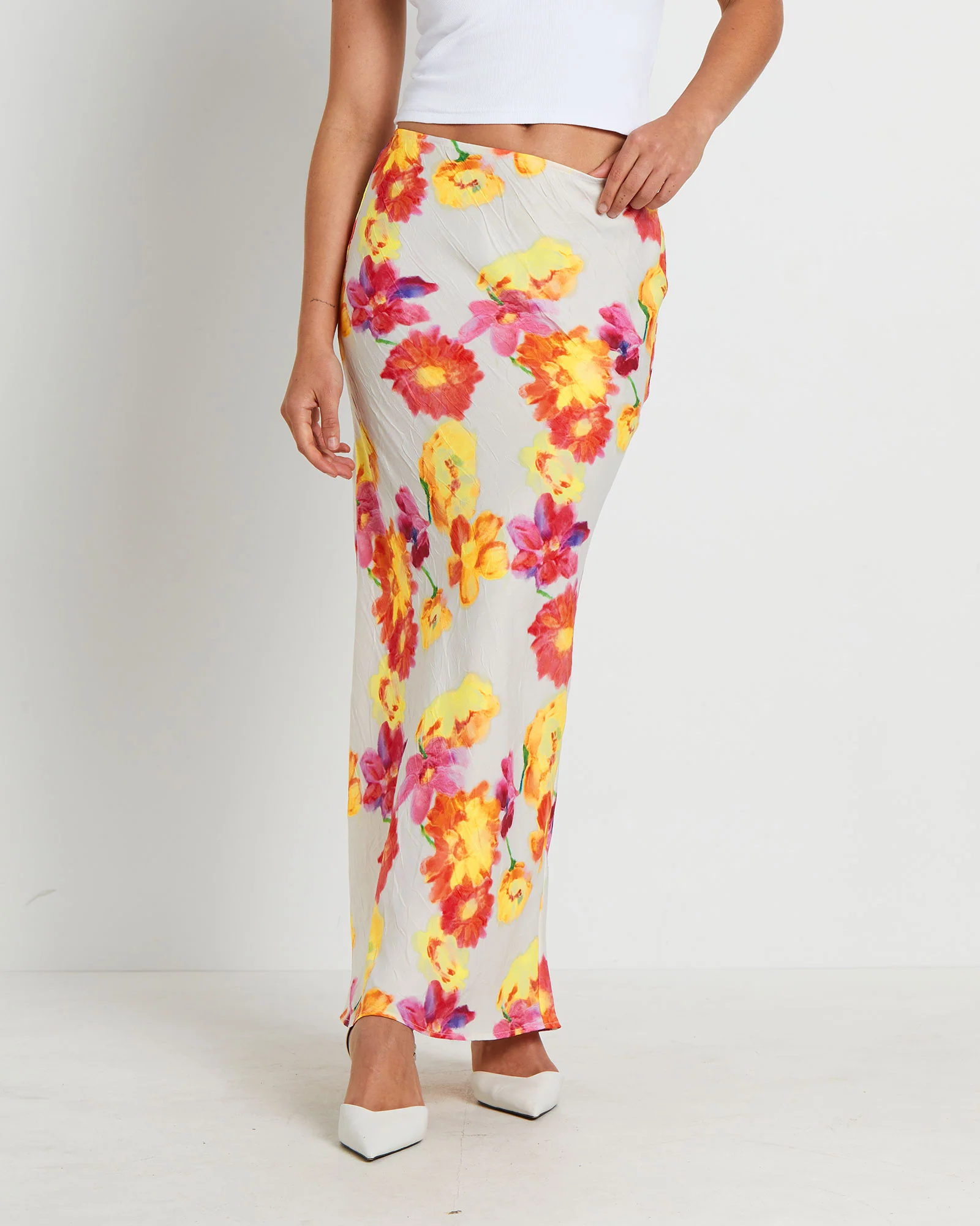 Rosalia Print Maxi Skirt in Assorted - Image 3