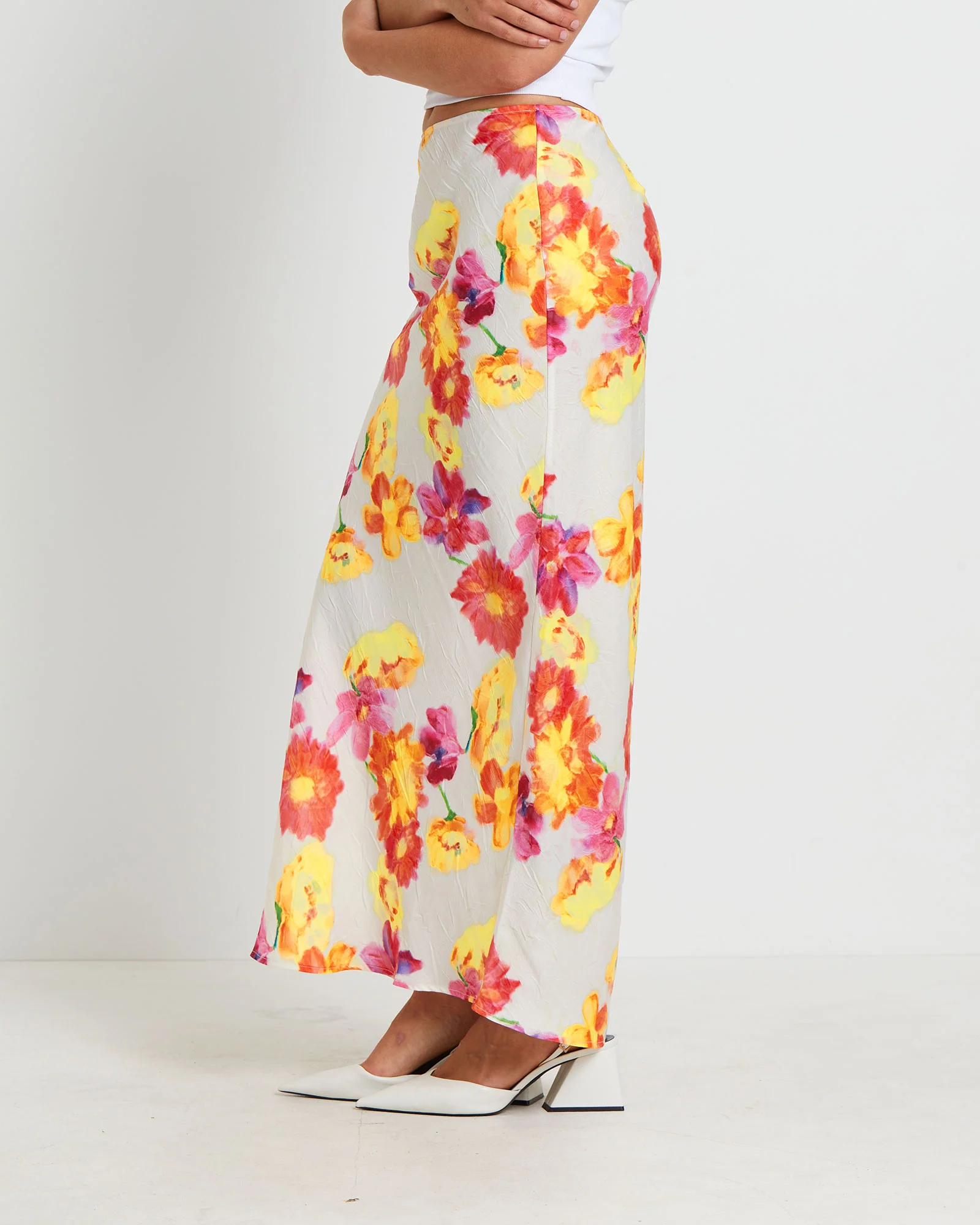 Rosalia Print Maxi Skirt in Assorted - Image 4