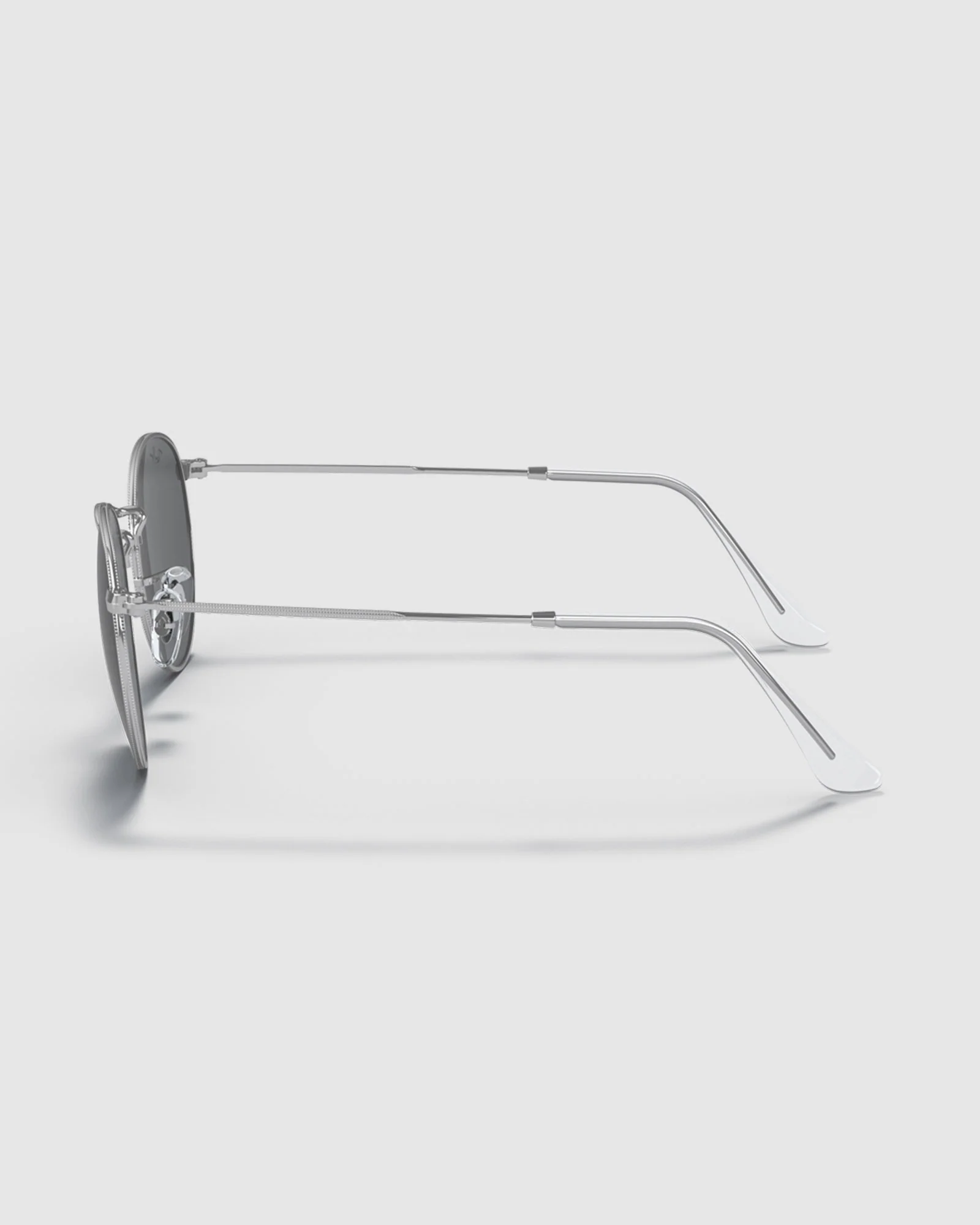 Round Metal Sunglasses - Image 3