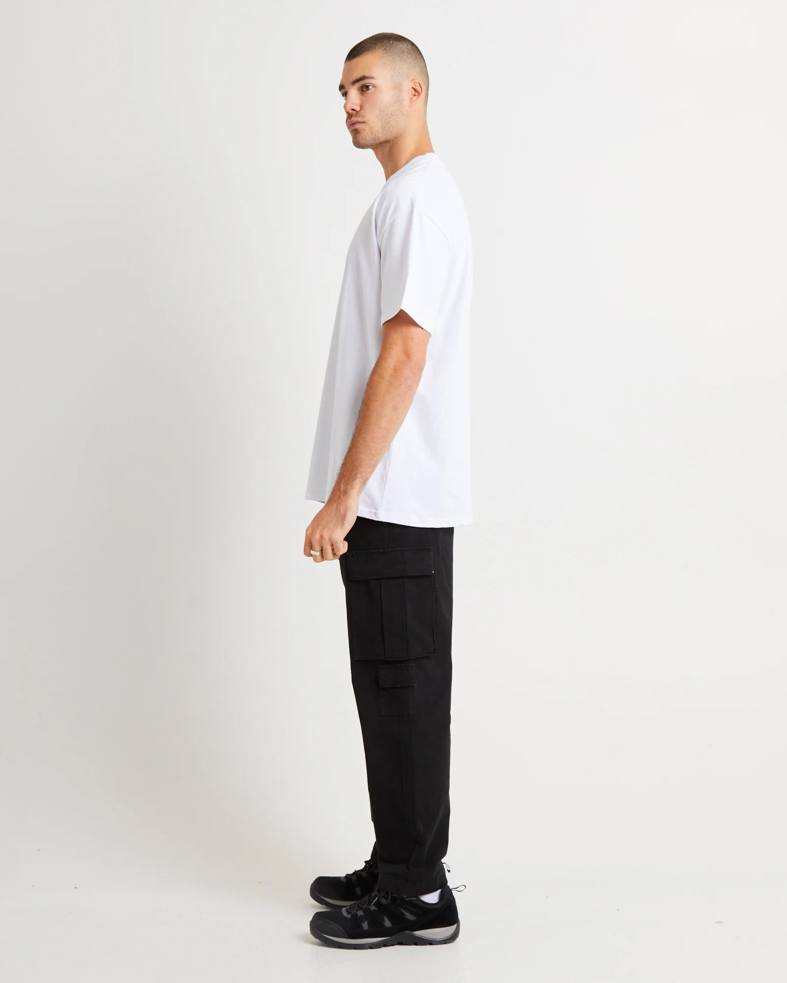 S64 Heavyweight Short Sleeve T-Shirt White - Image 4