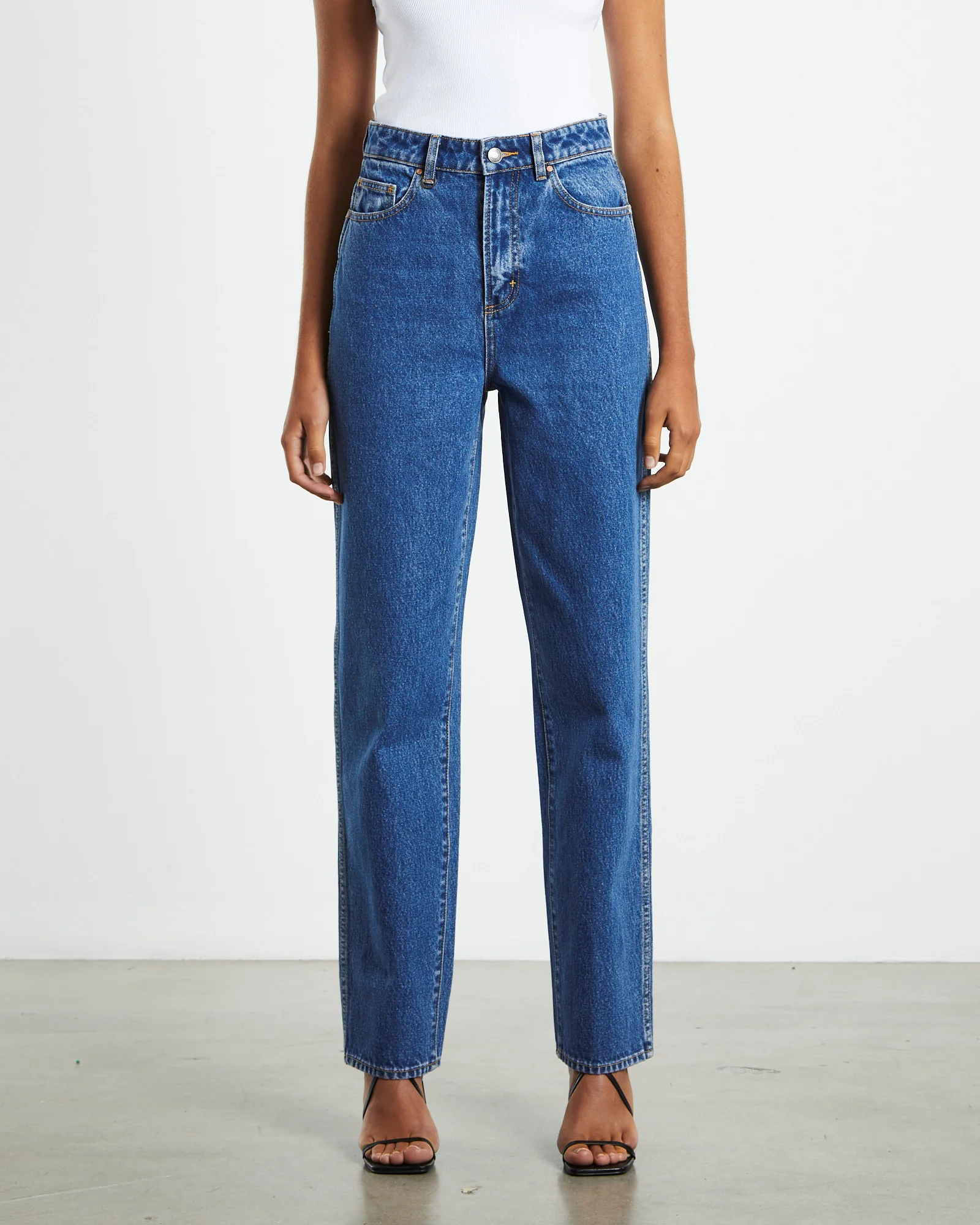 Sade Baggy Jeans 80s Blue