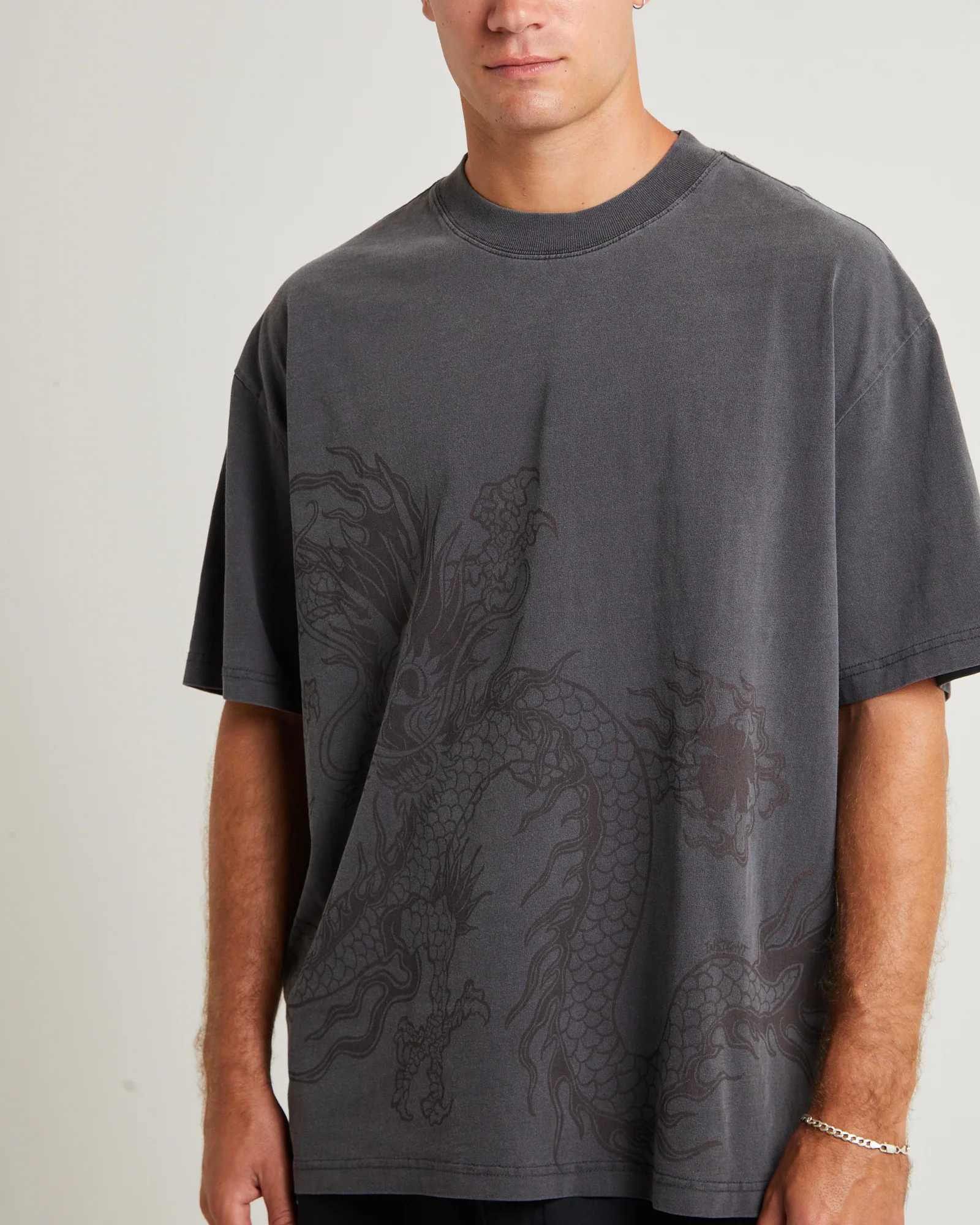 Saigon Short Sleeve T-Shirt Vintage Black - Image 5
