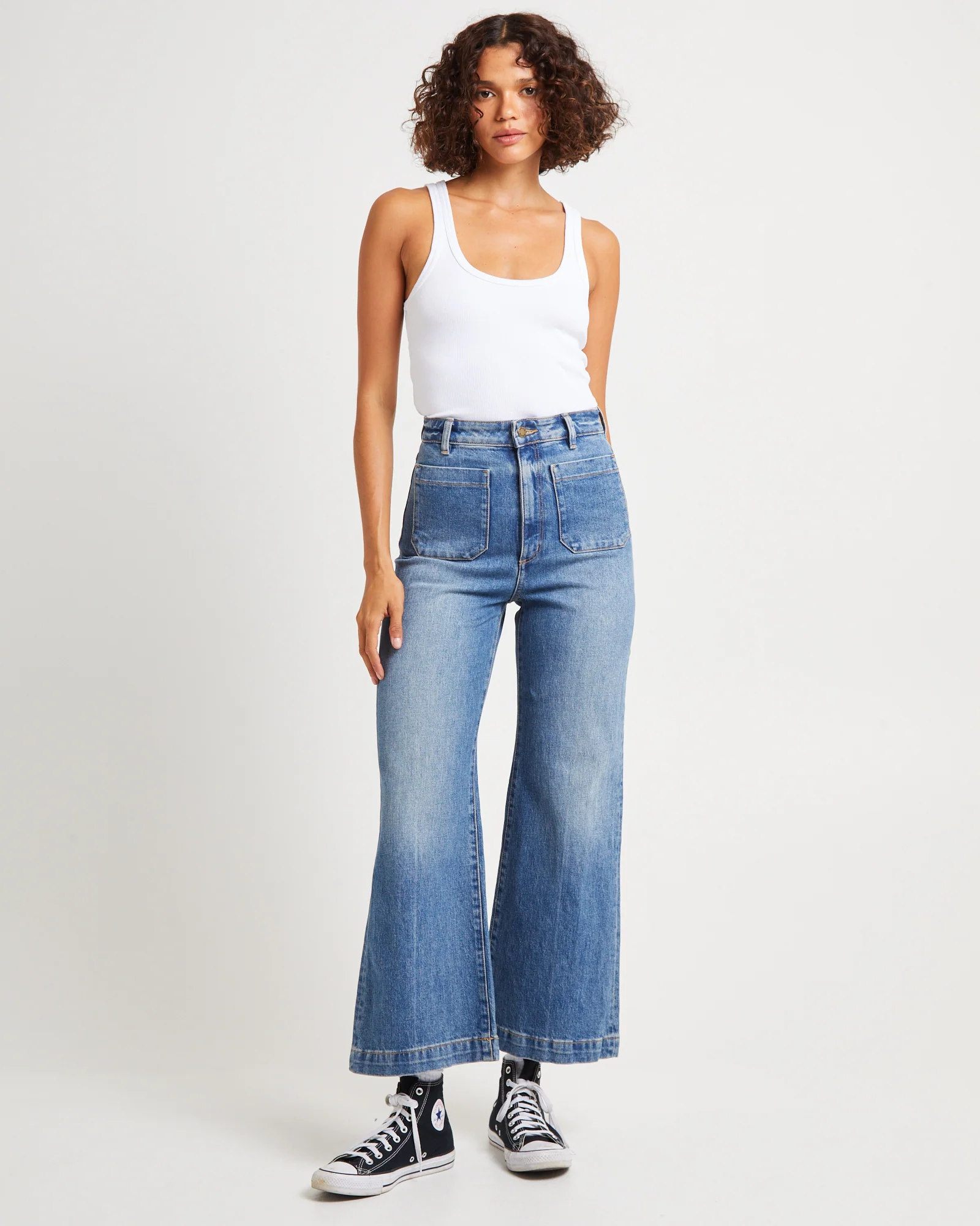 Sailor Pisces Denim Jeans Dark Vintage - Image 3
