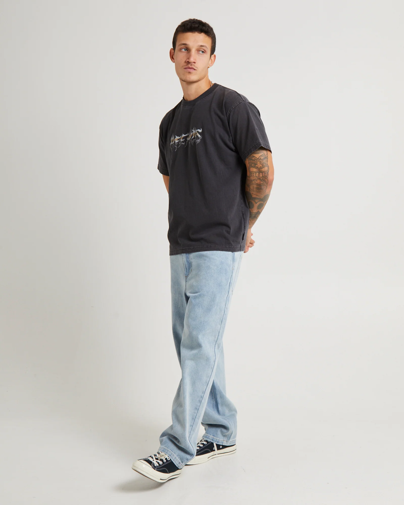 Scorched Heavy Boxy Fit T-Shirt - Image 4