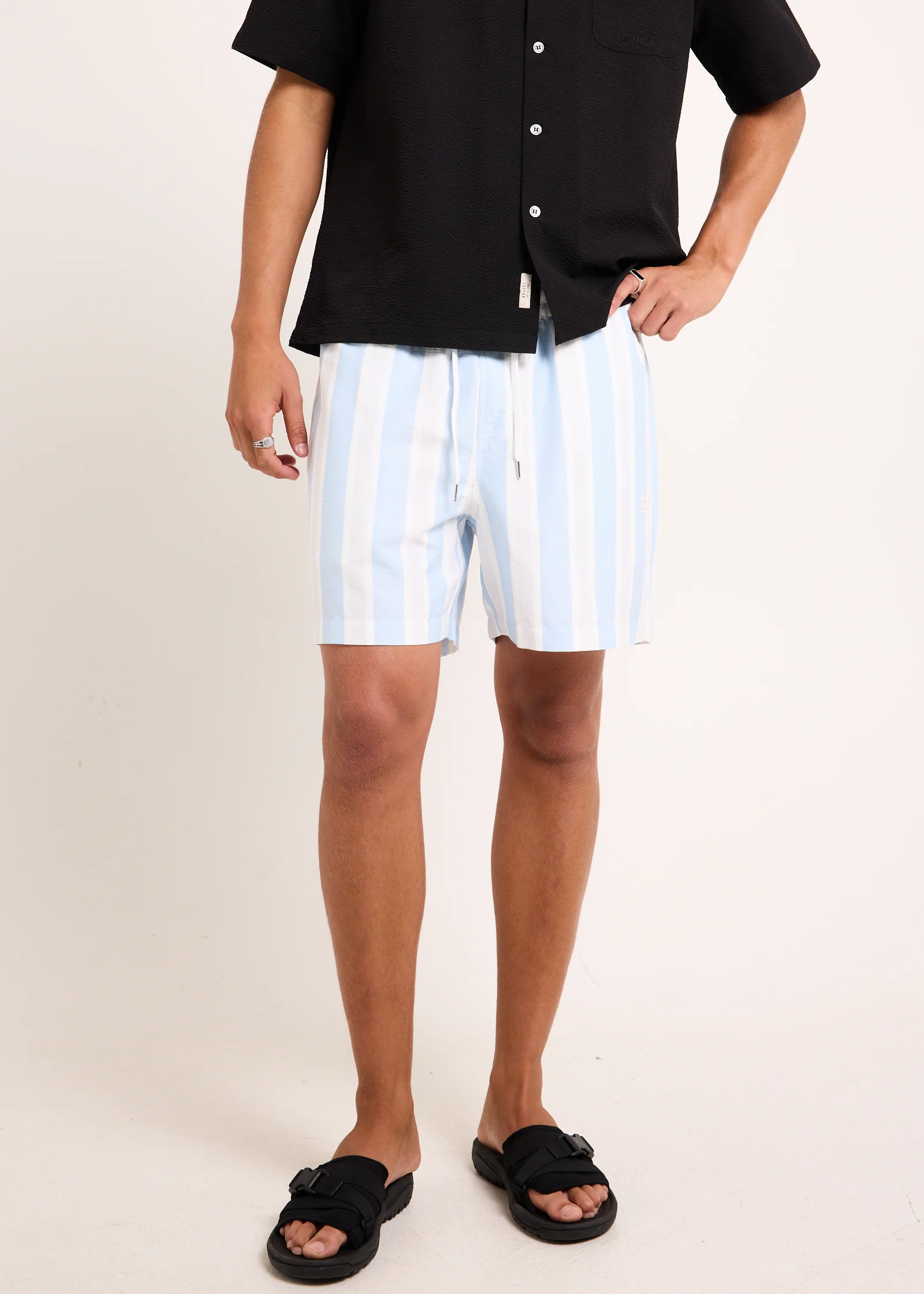 Seaton Print Active Shorts
