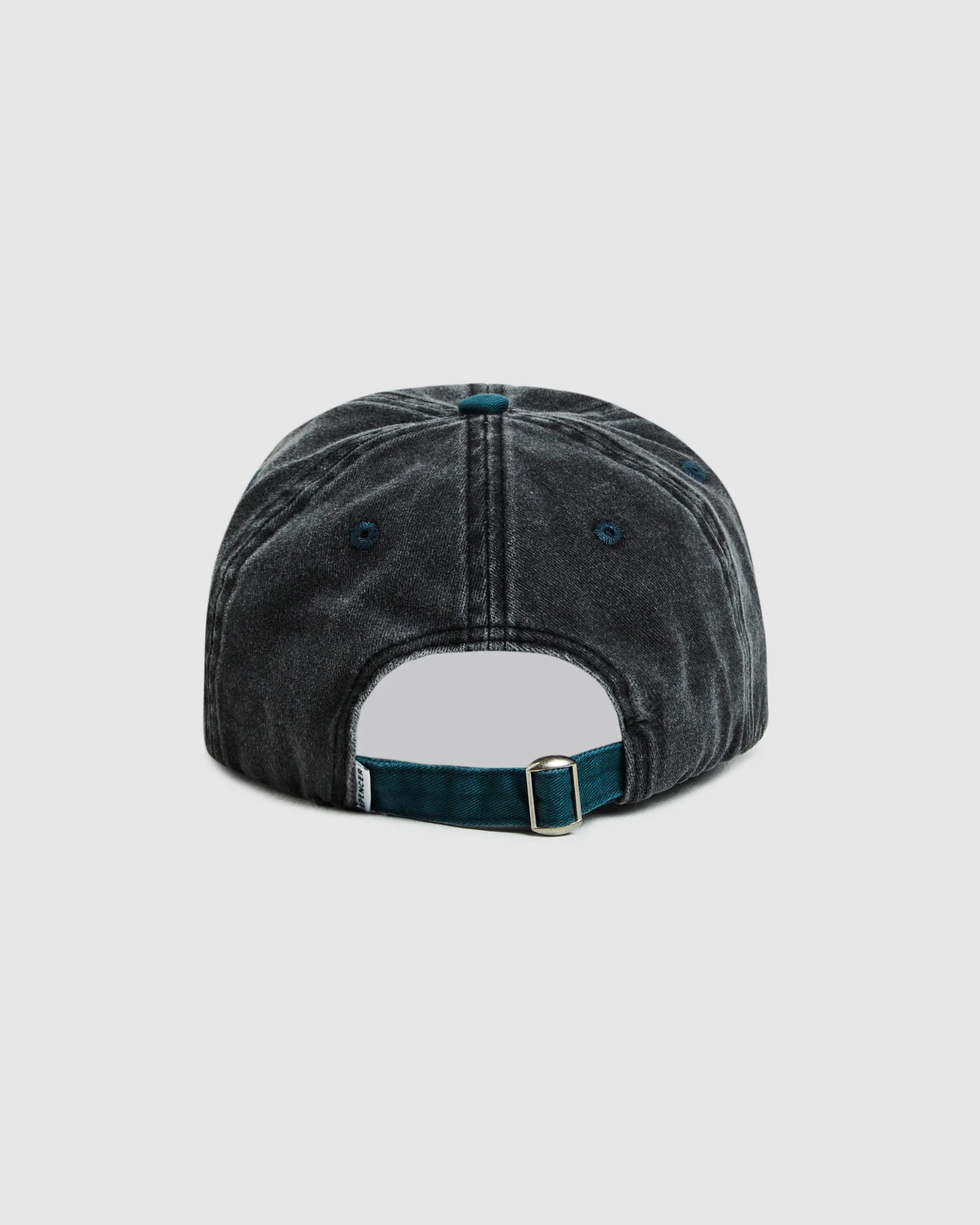 Seattle Contrast Cap in Black/Alpine Green - Image 4
