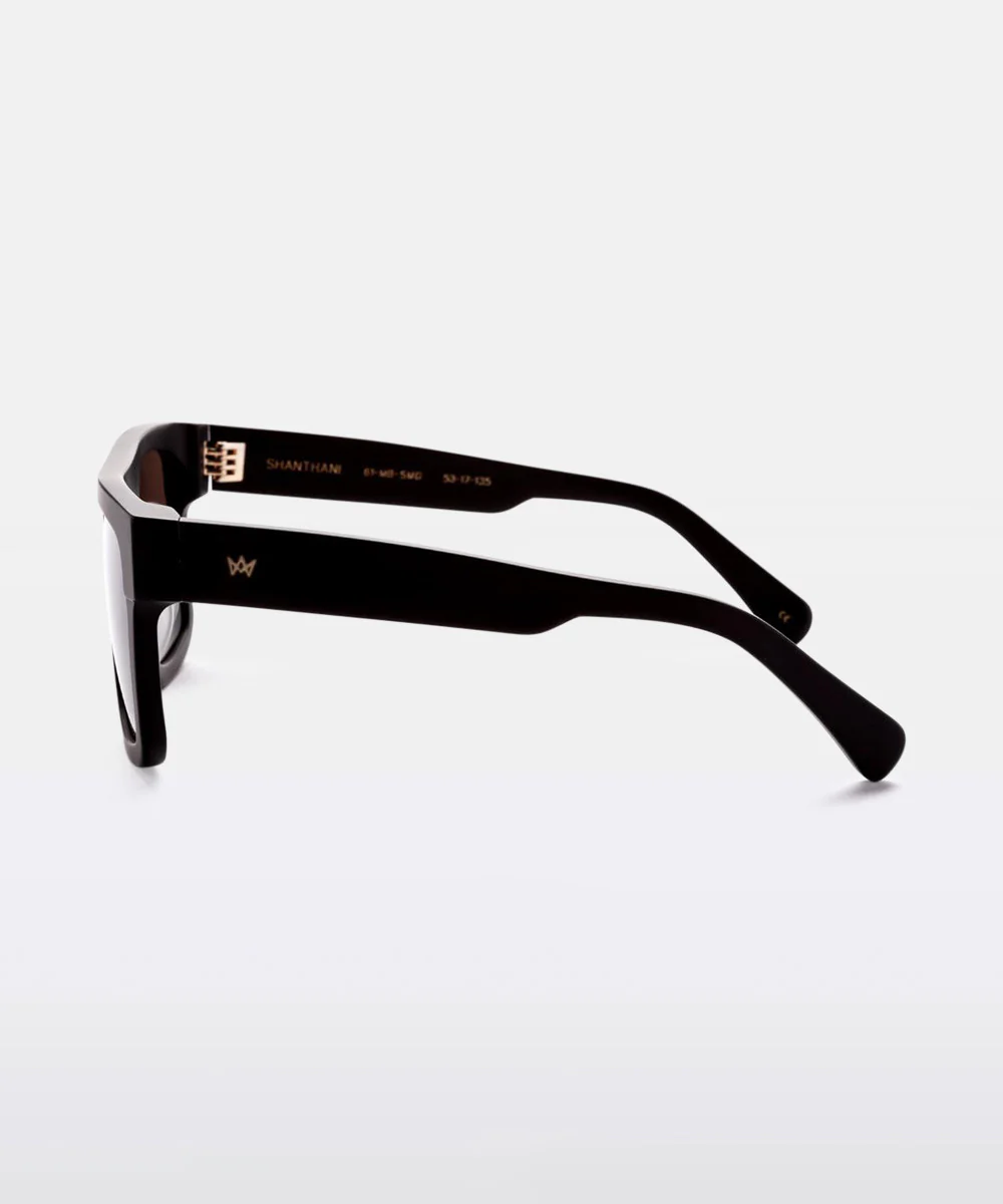 Shanthani Sunglasses Matte Black - Image 3