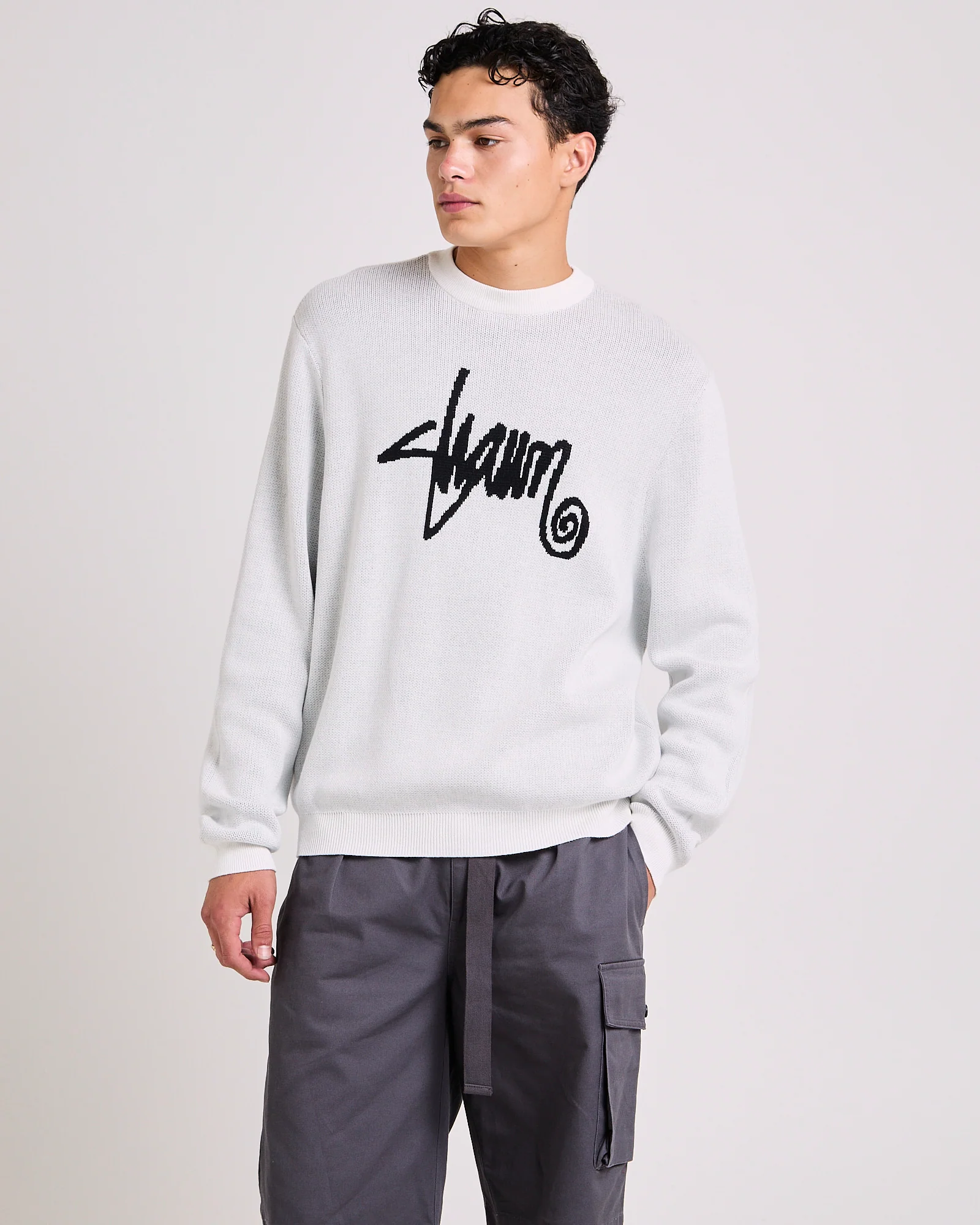 Shawn Script Sweater