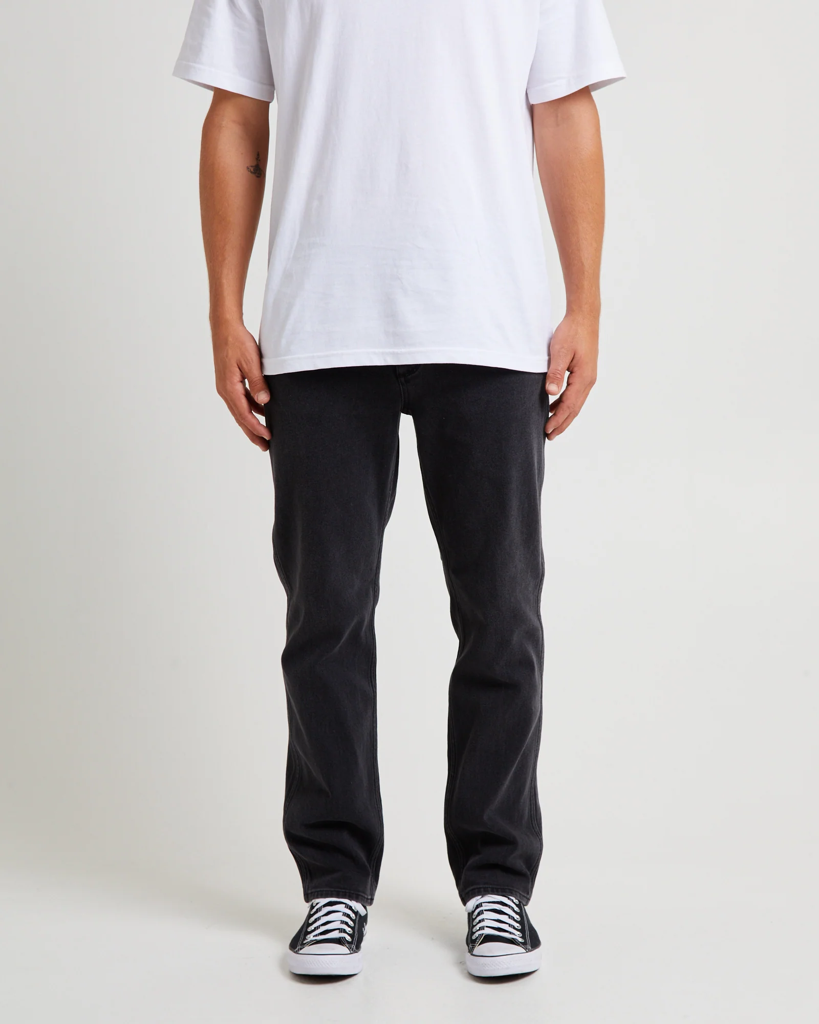 Sid Denim Jeans Smoke Falling