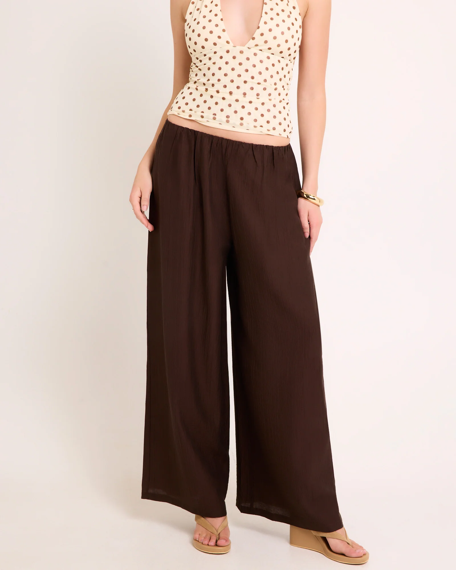 Skye Wide Leg Pants - Image 2