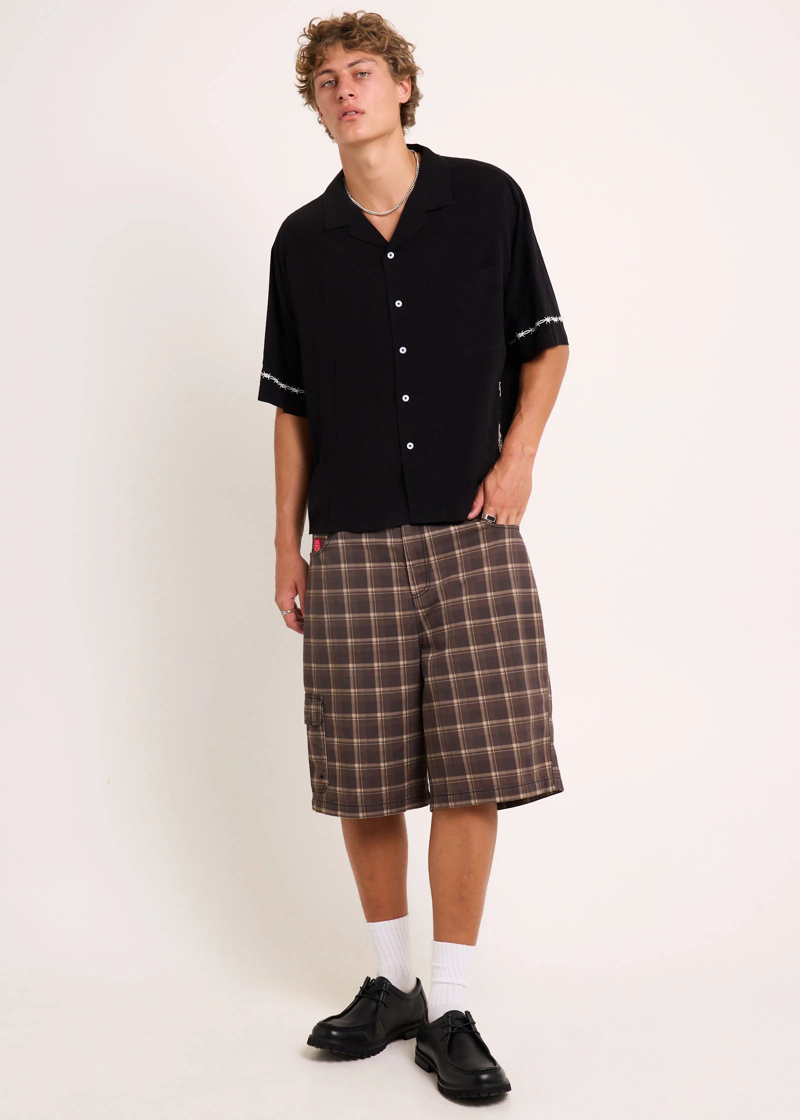 Slacker Check Shorts - Image 3