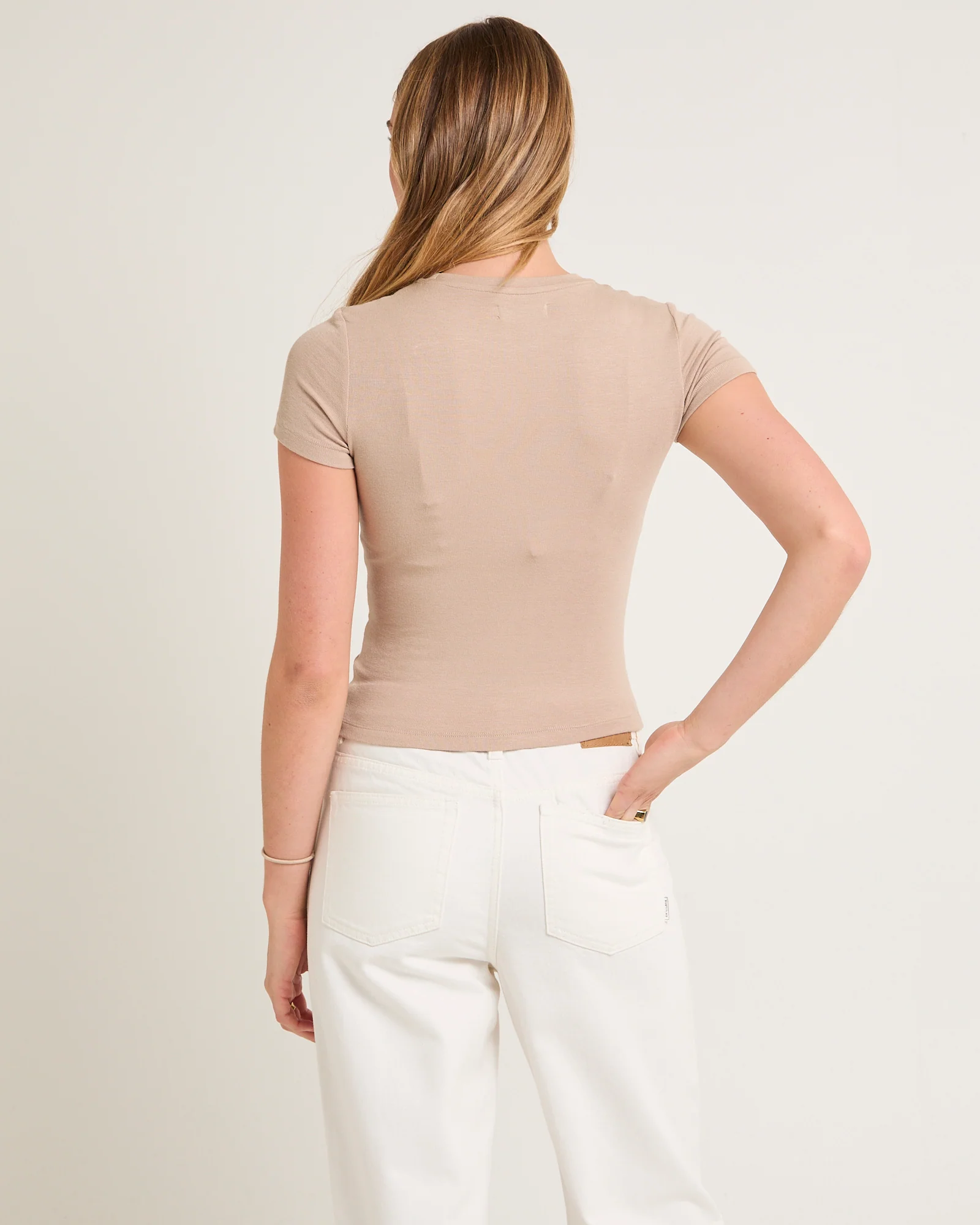 Slinky Fitted T-Shirt - Image 2