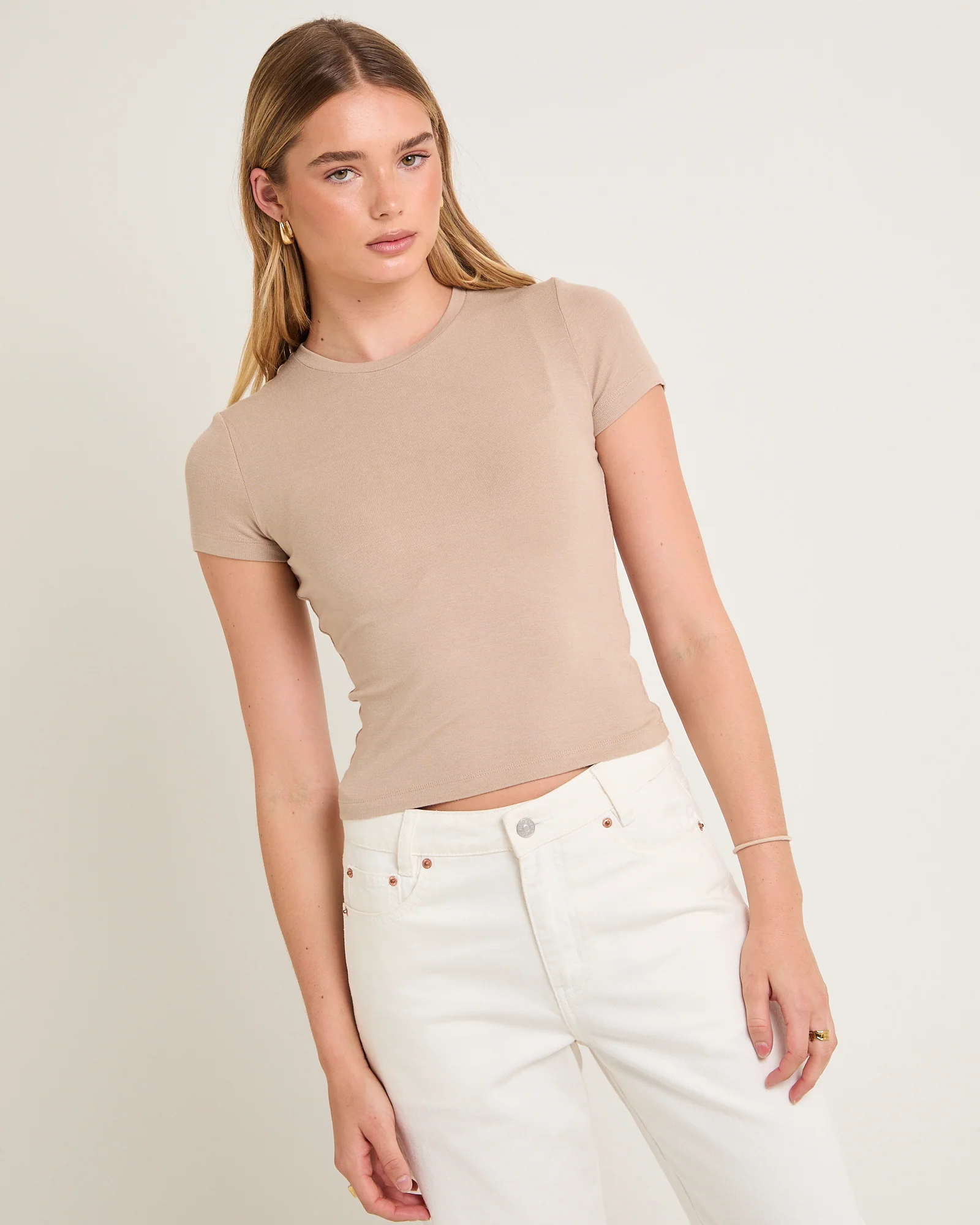 Slinky Fitted T-Shirt - Image 5