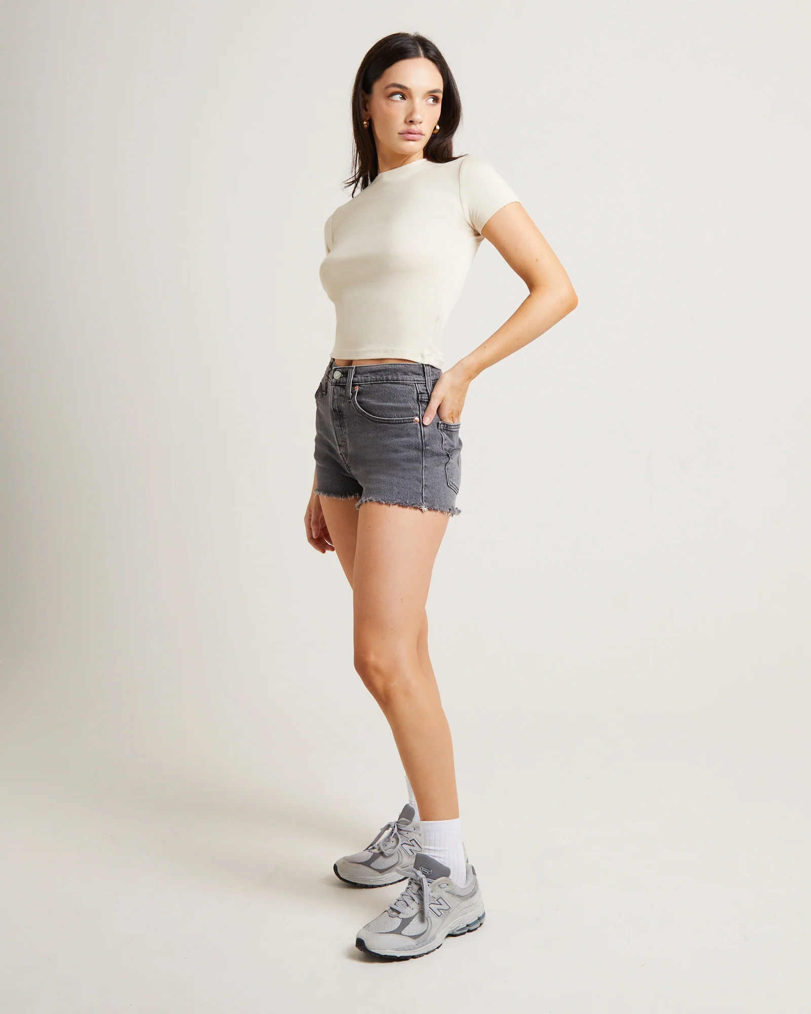 Slinky Fitted T-Shirt - Image 4