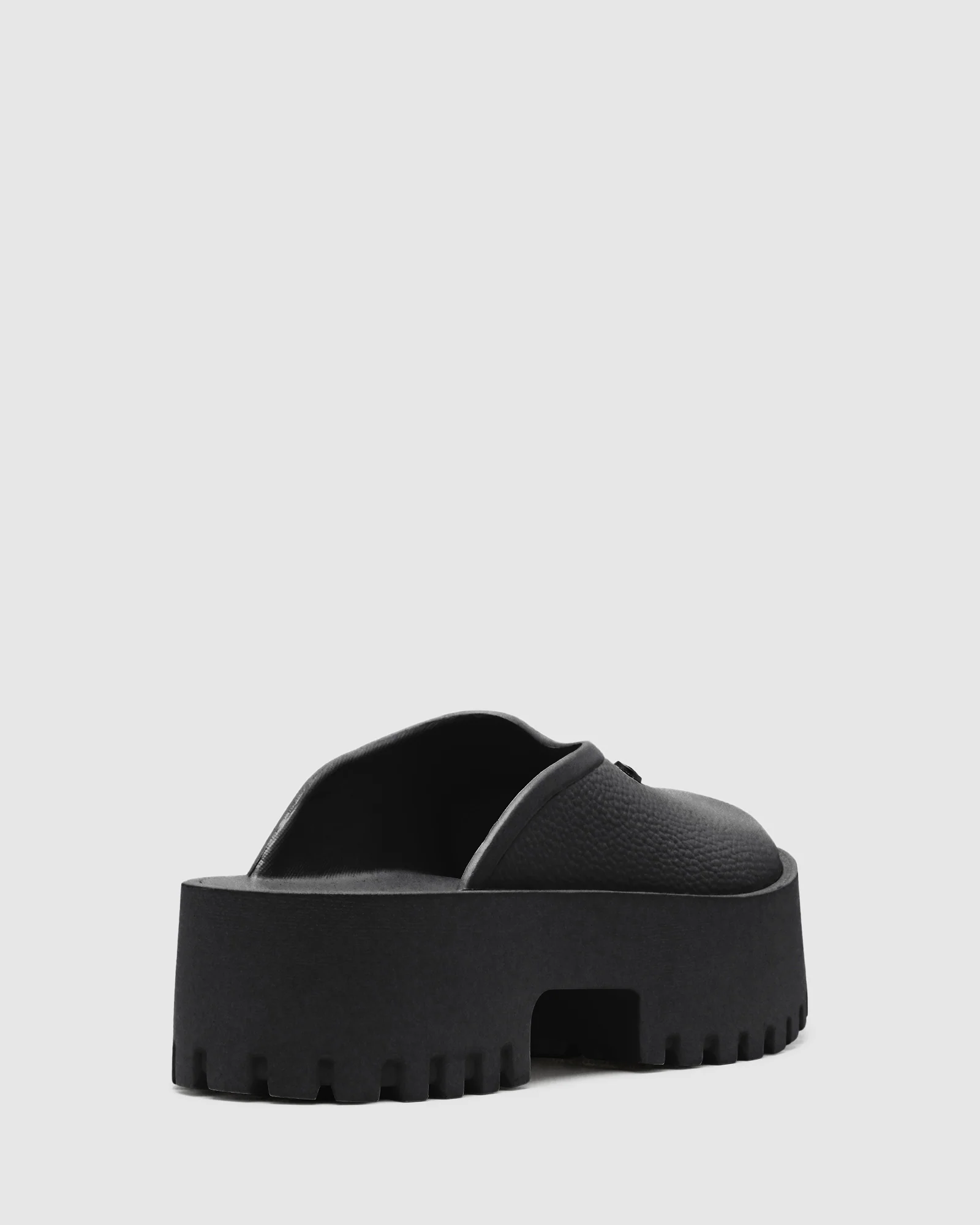 Slip On Clogs in Black - Image 2