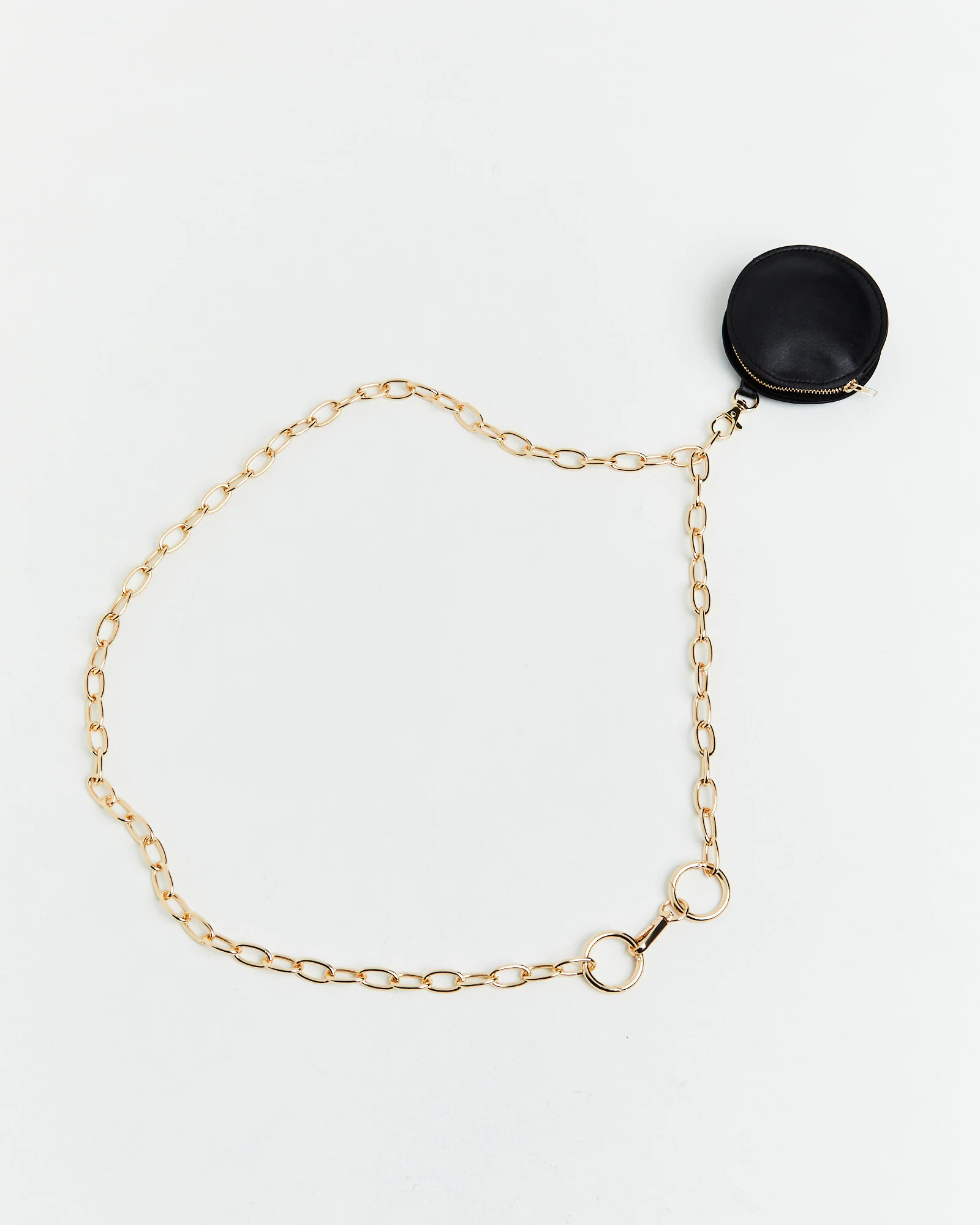 Sloane Chain Pocket Belt Gold