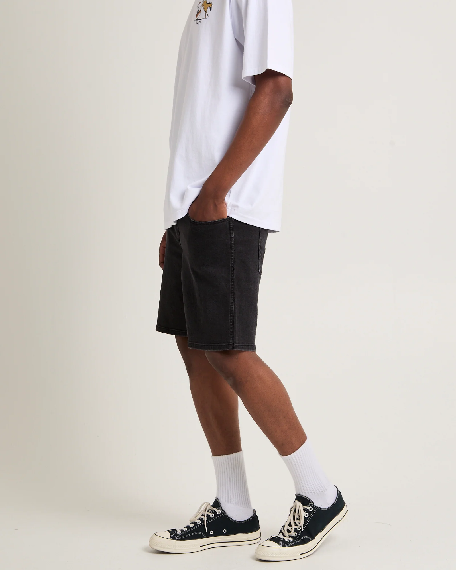 Smith Shorts Ashen Black - Image 4