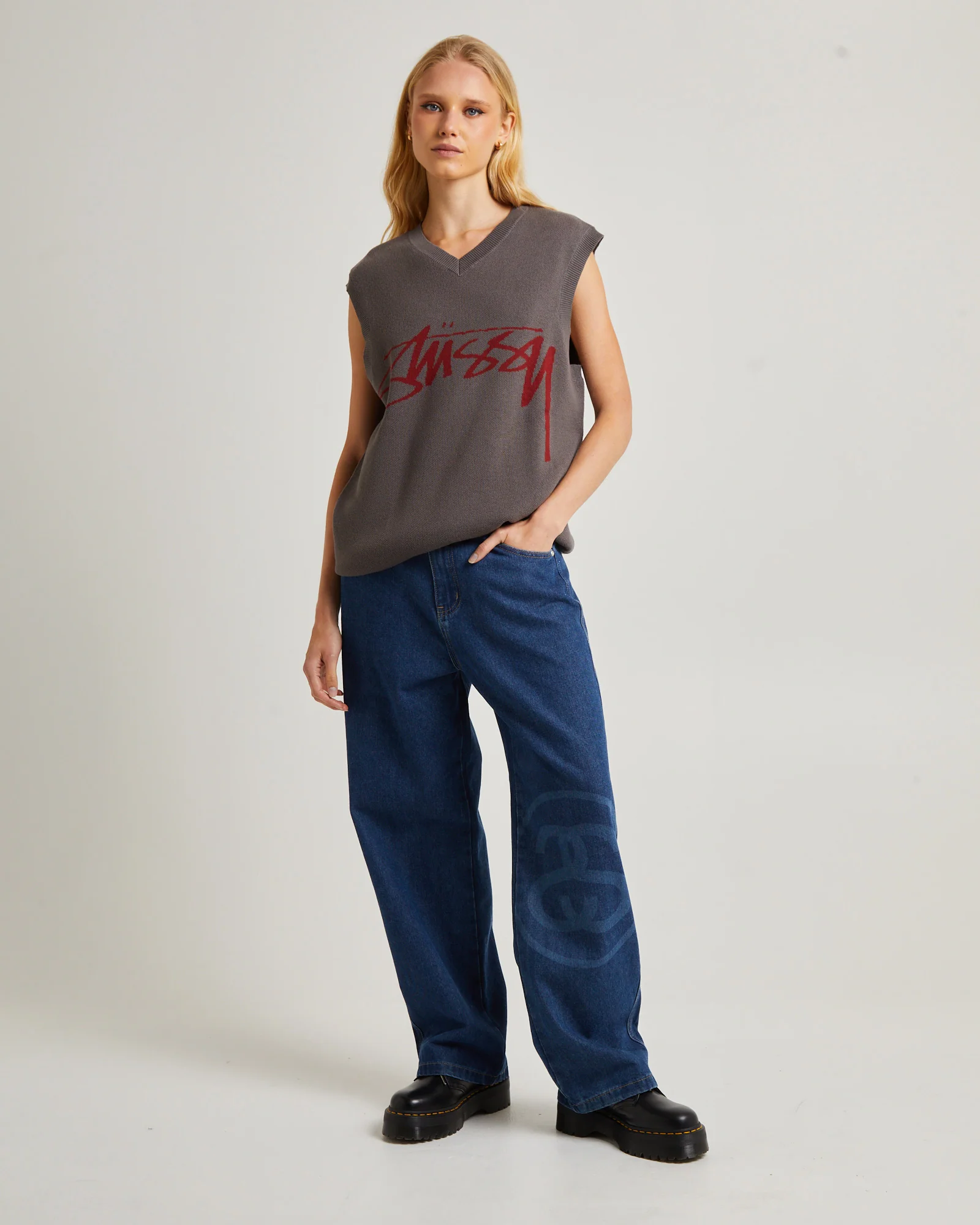 Smooth Stock Knit Vest - Image 3