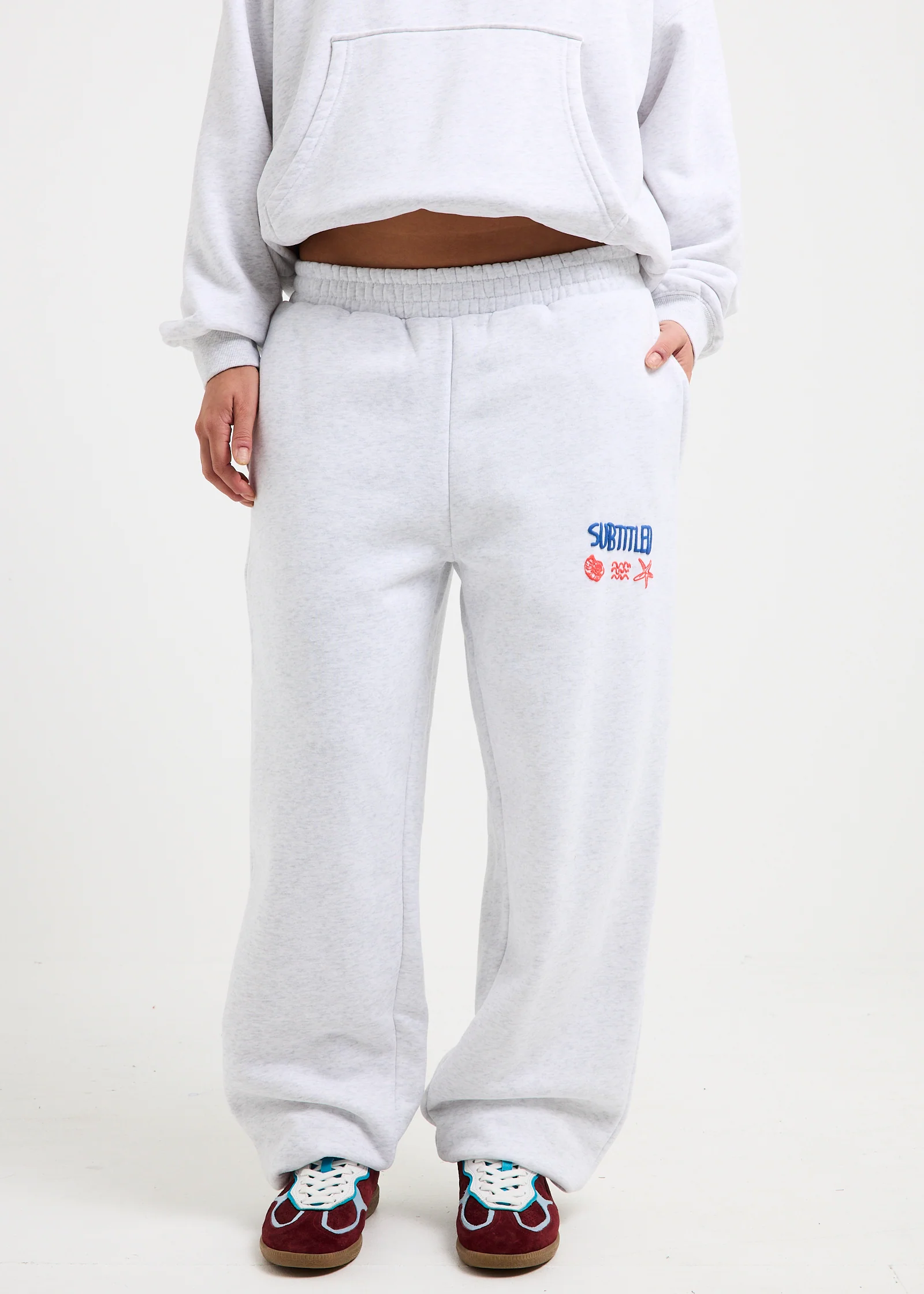 Social Club Cuffed Fleece Pants - Image 2