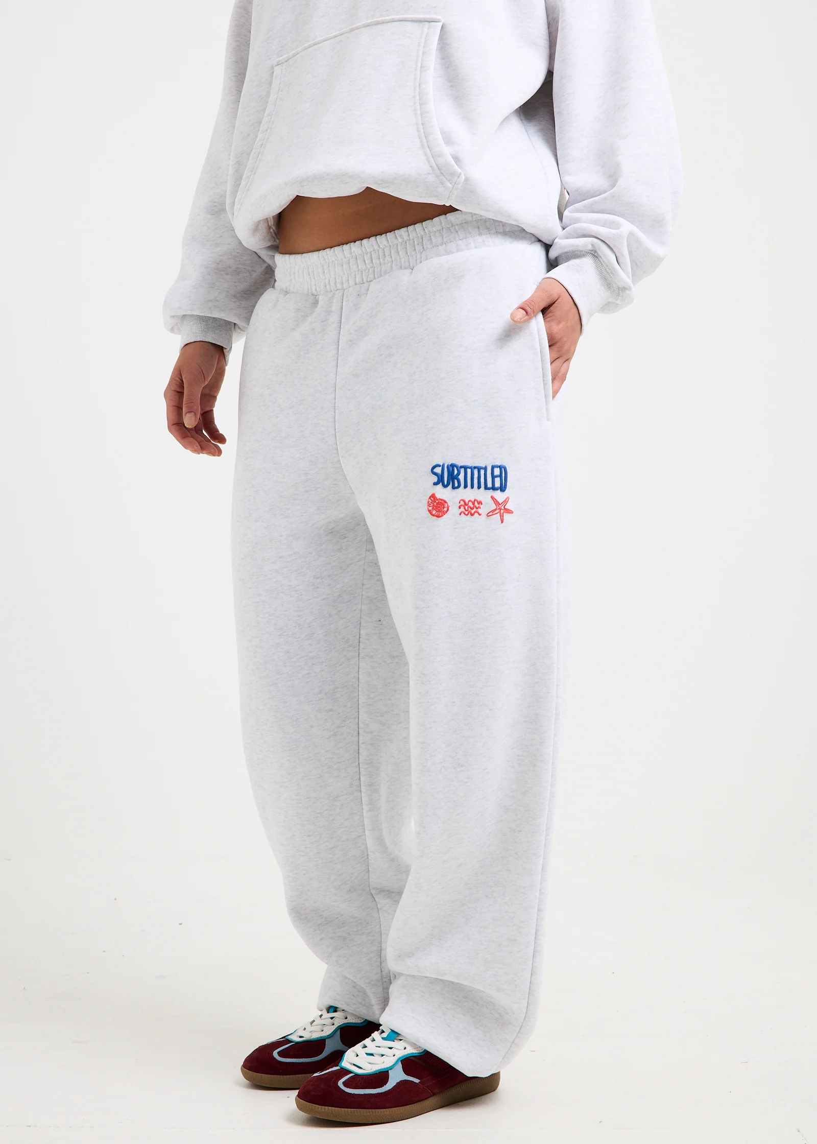 Social Club Cuffed Fleece Pants - Image 3