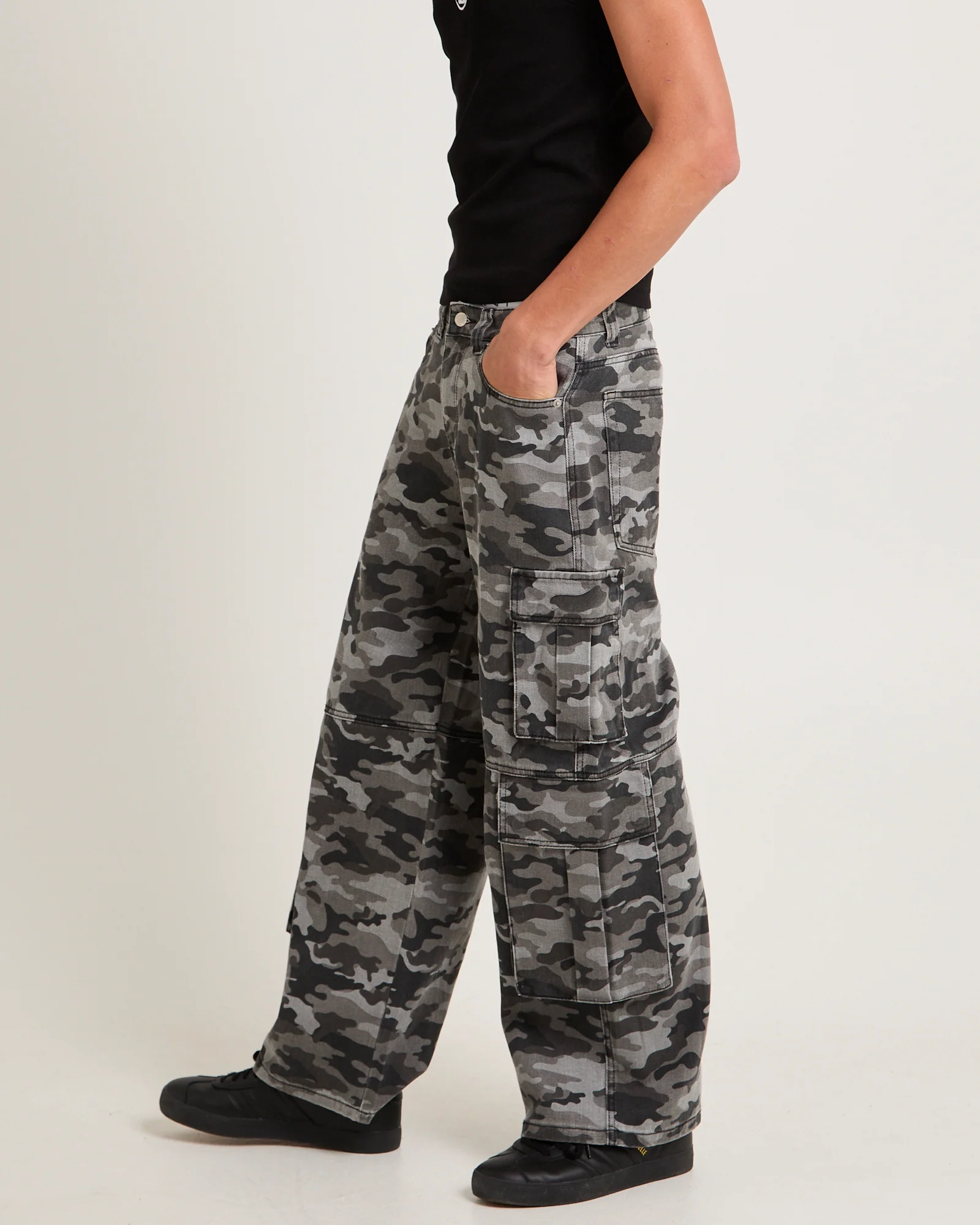 Society Camo Cargo Pants - Image 6