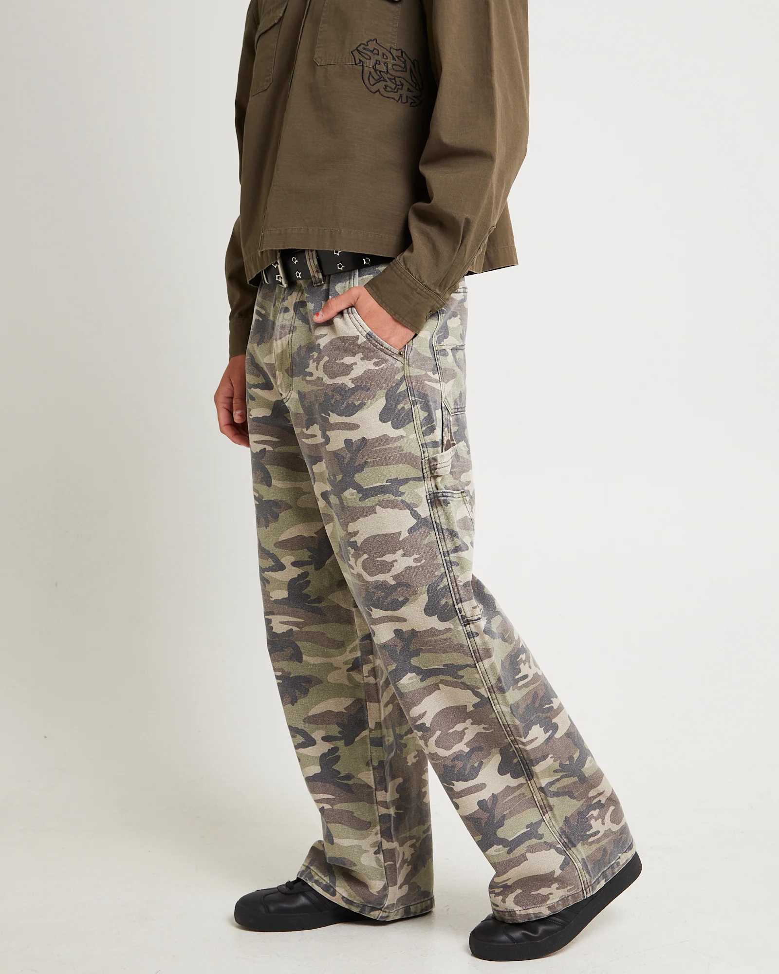 Society Carpenter Camo Pants - Image 3