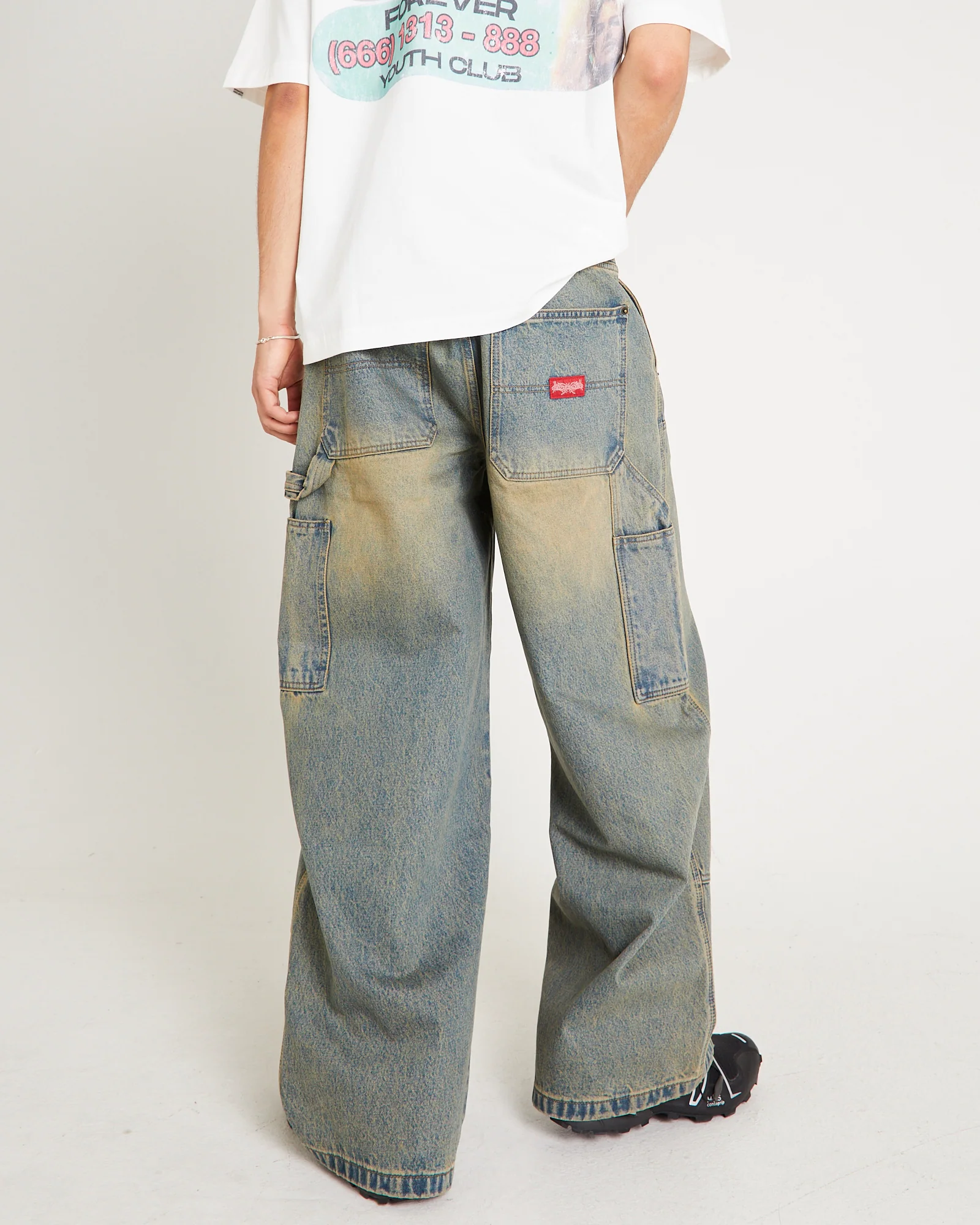 Society Carpenter Denim Pants - Image 5