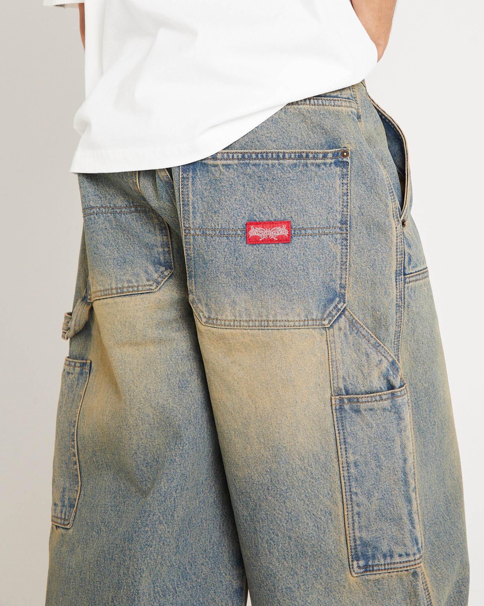 Society Carpenter Denim Pants - Image 6